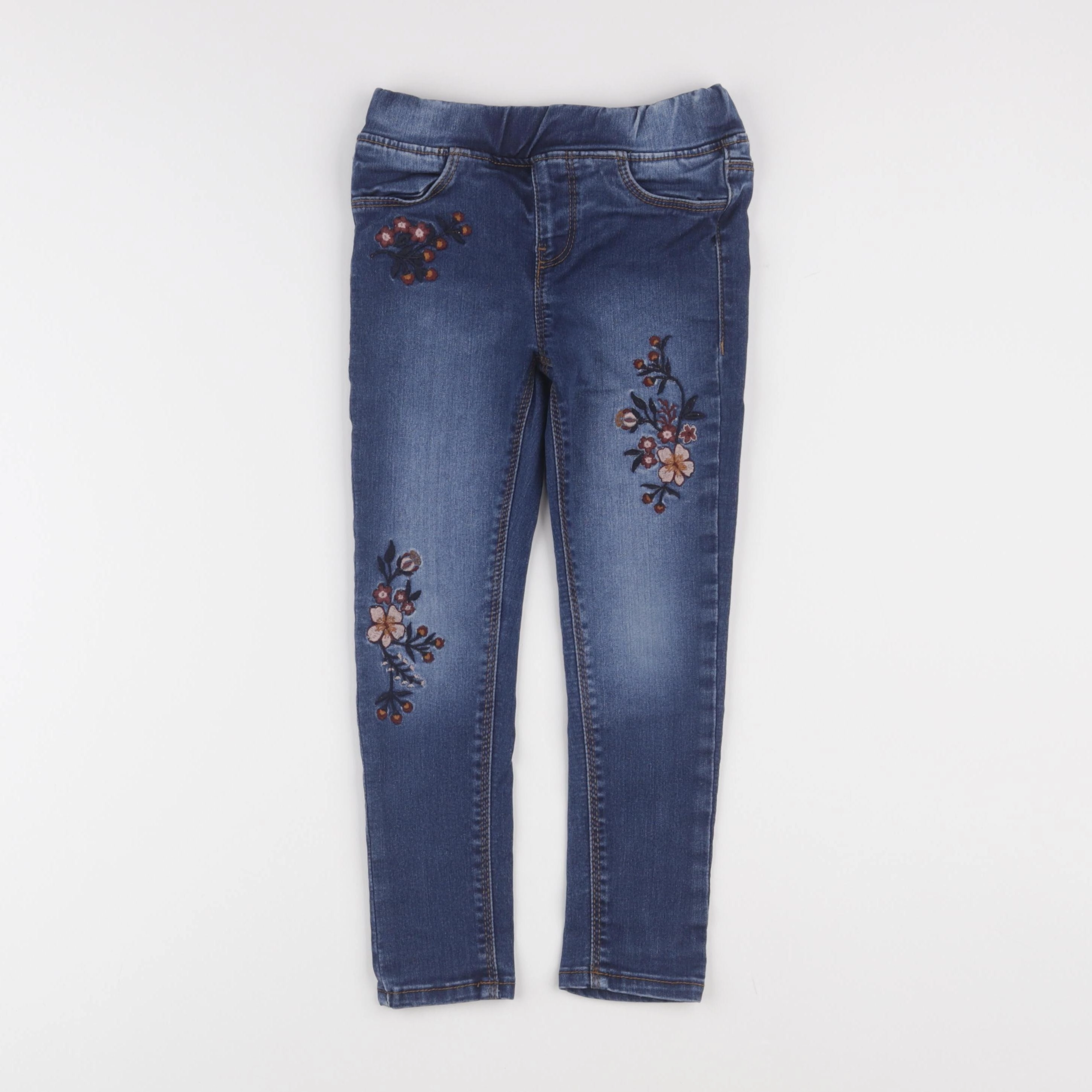 Vertbaudet - jegging bleu - 5 ans