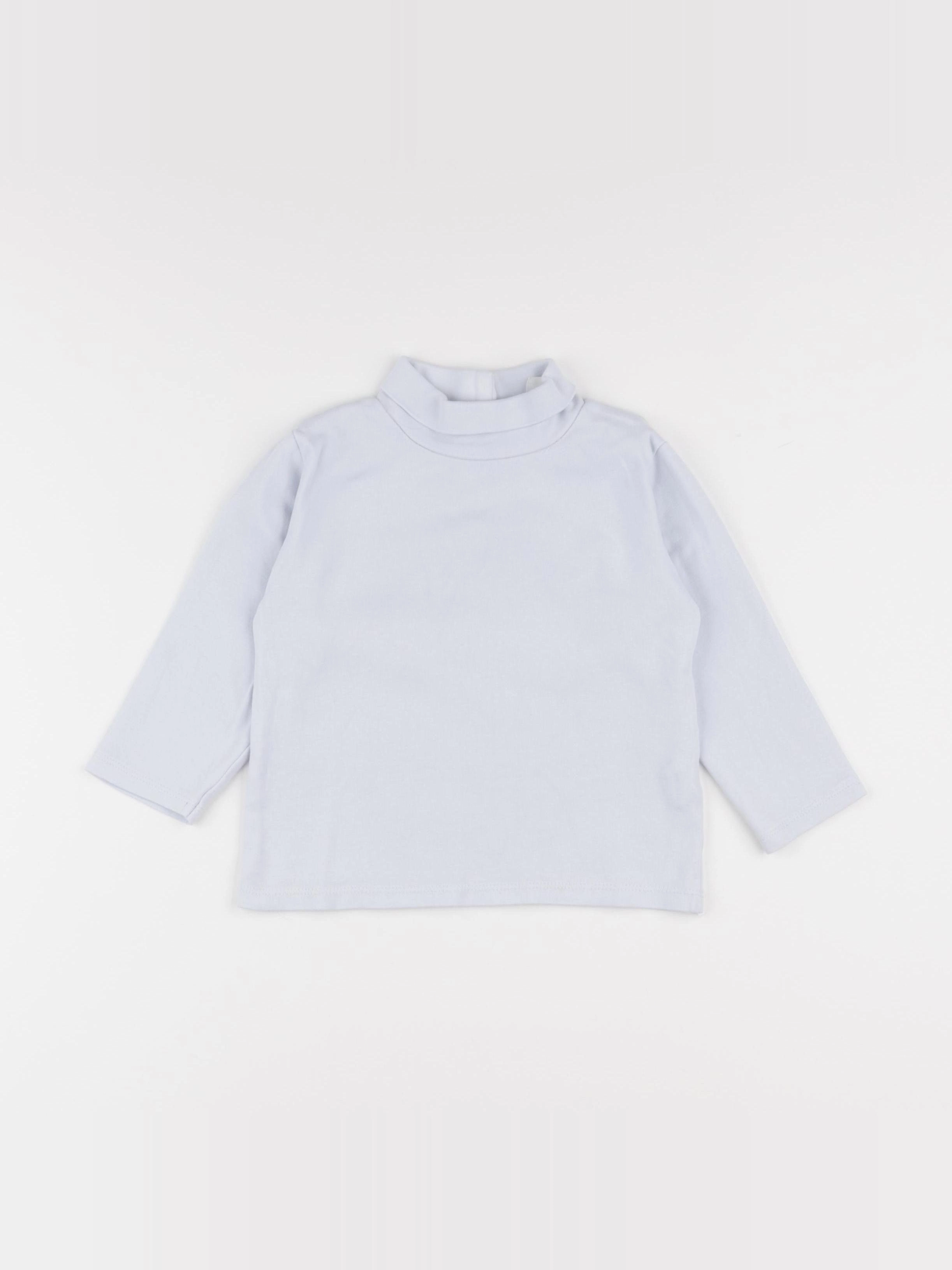 Zara - sous-pull bleu - 12/18 mois