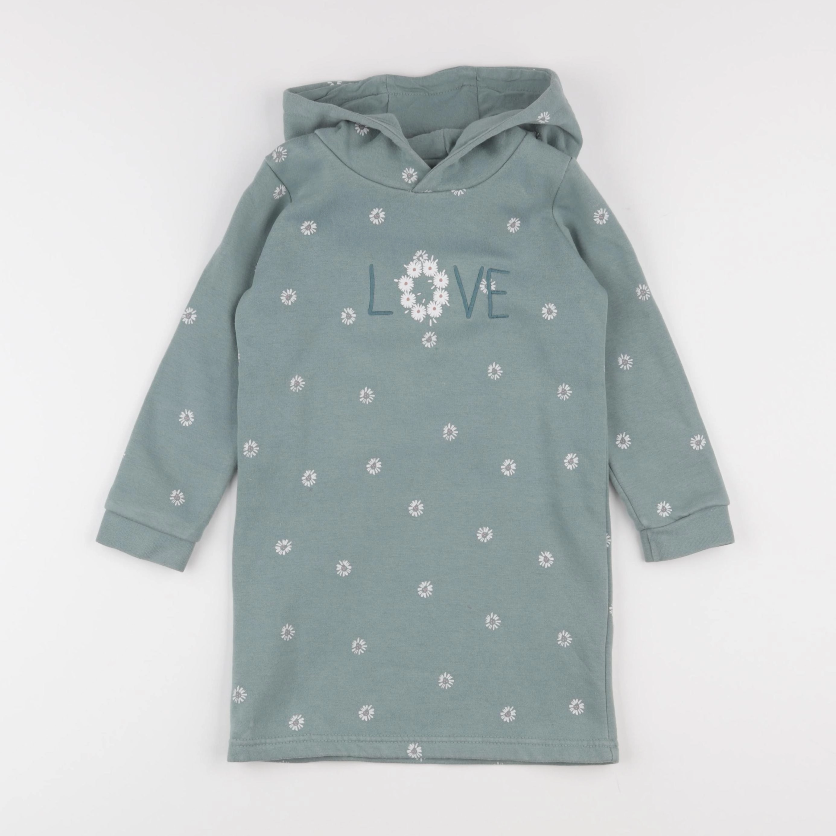 Vertbaudet - robe vert - 4 ans