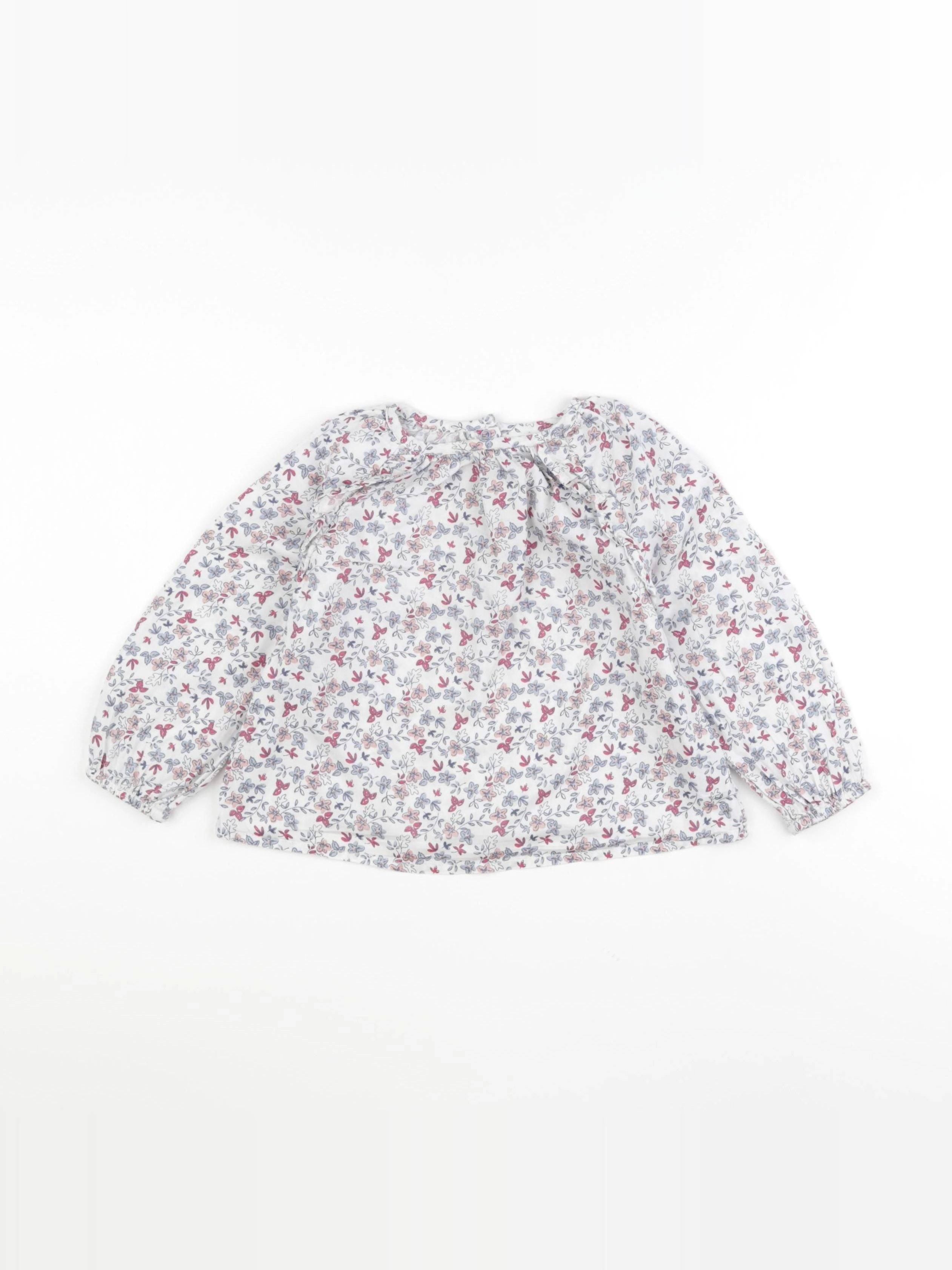 Tape à l'oeil - blouse bleu - 24 mois