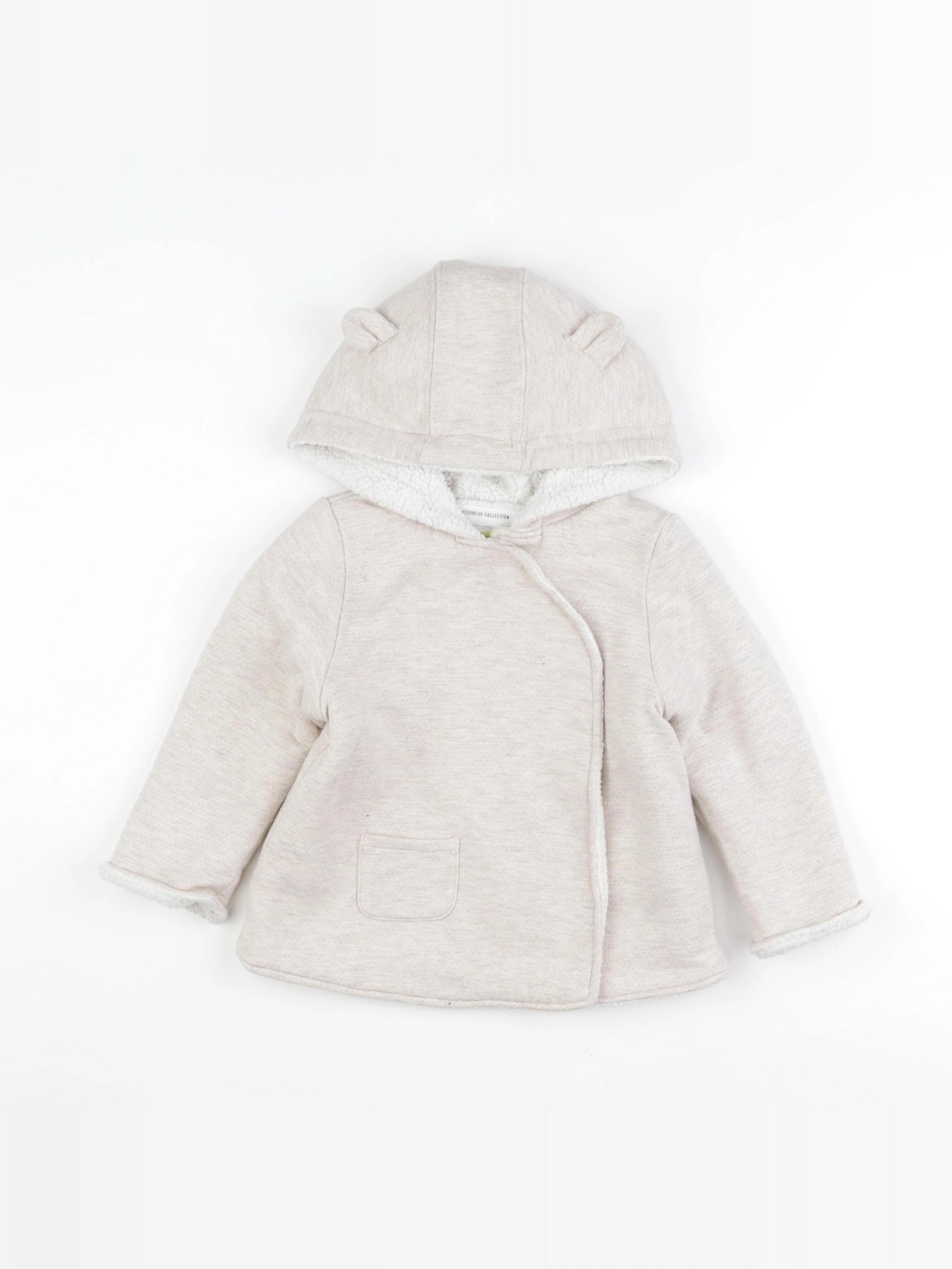 Tape à l'oeil - veste doublé beige - 24 mois