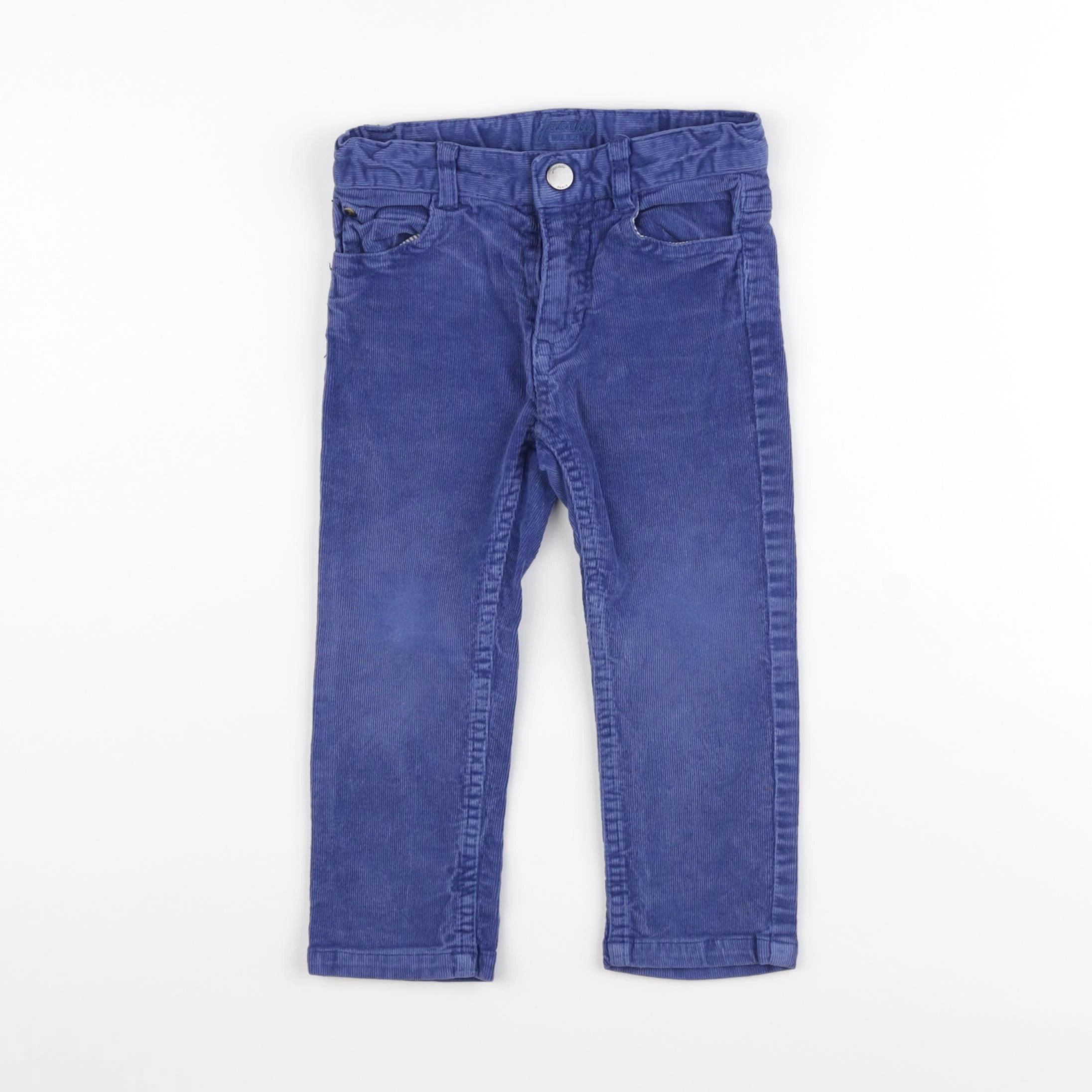 Jacadi - pantalon bleu - 24 mois