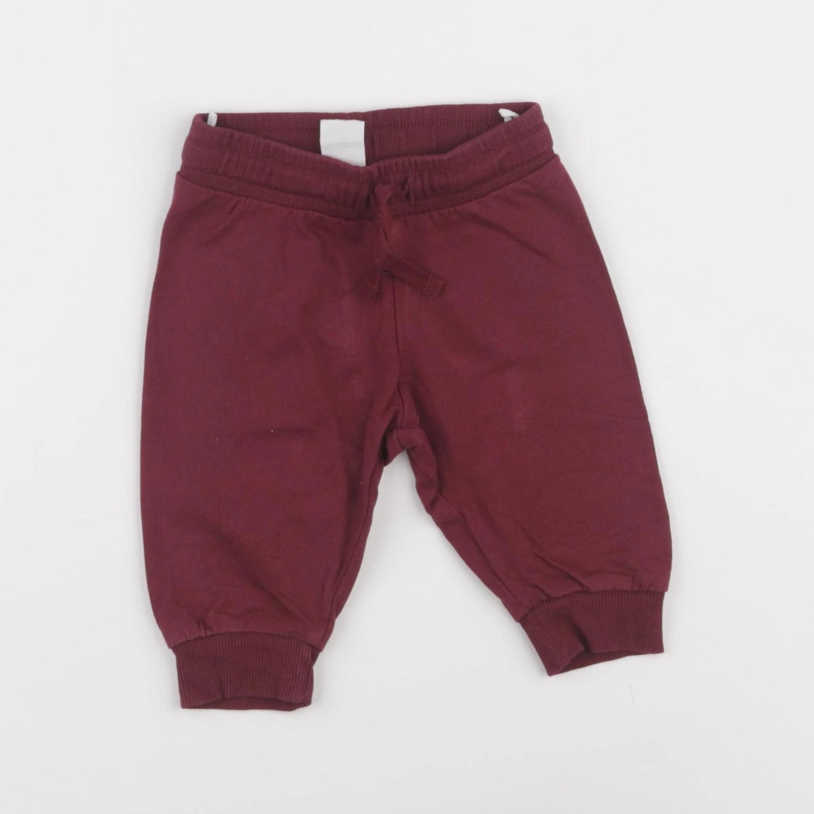 H&M - jogging rouge - 3 mois