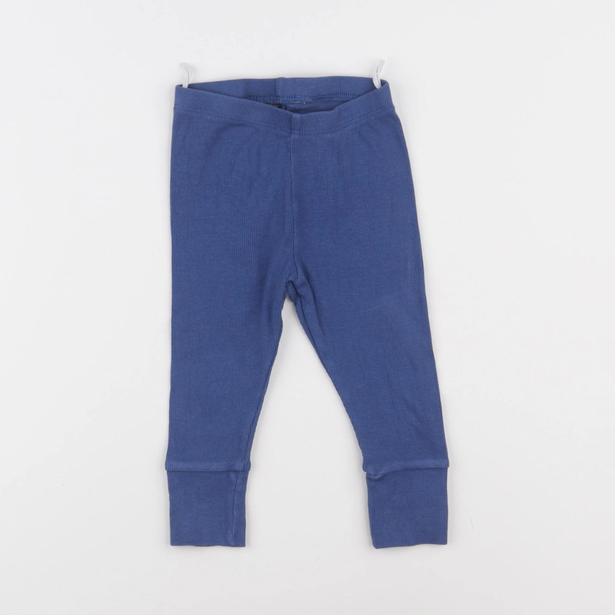 H&M - legging bleu - 9 mois