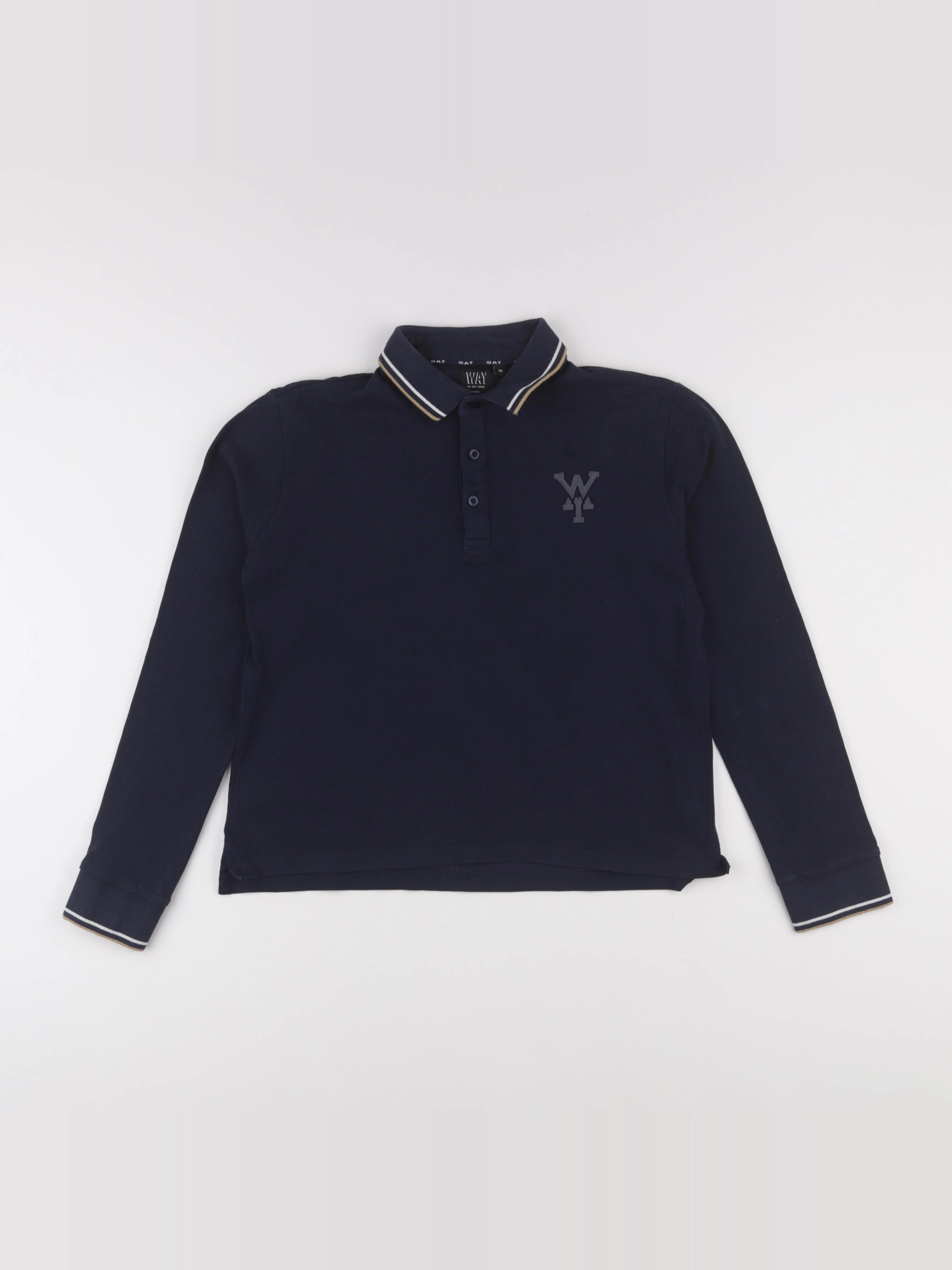 IKKS - polo bleu - 12 ans