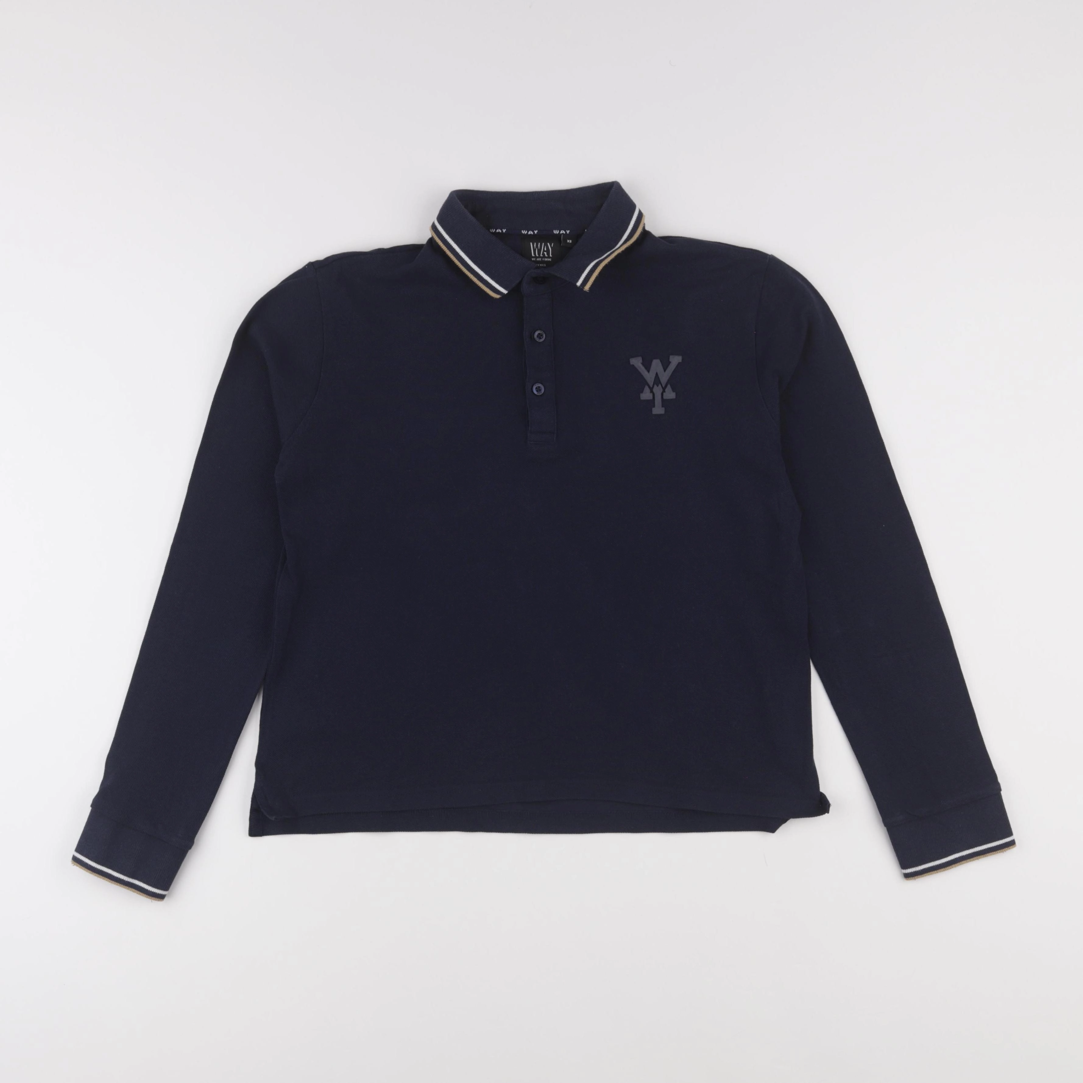 IKKS - polo bleu - 12 ans