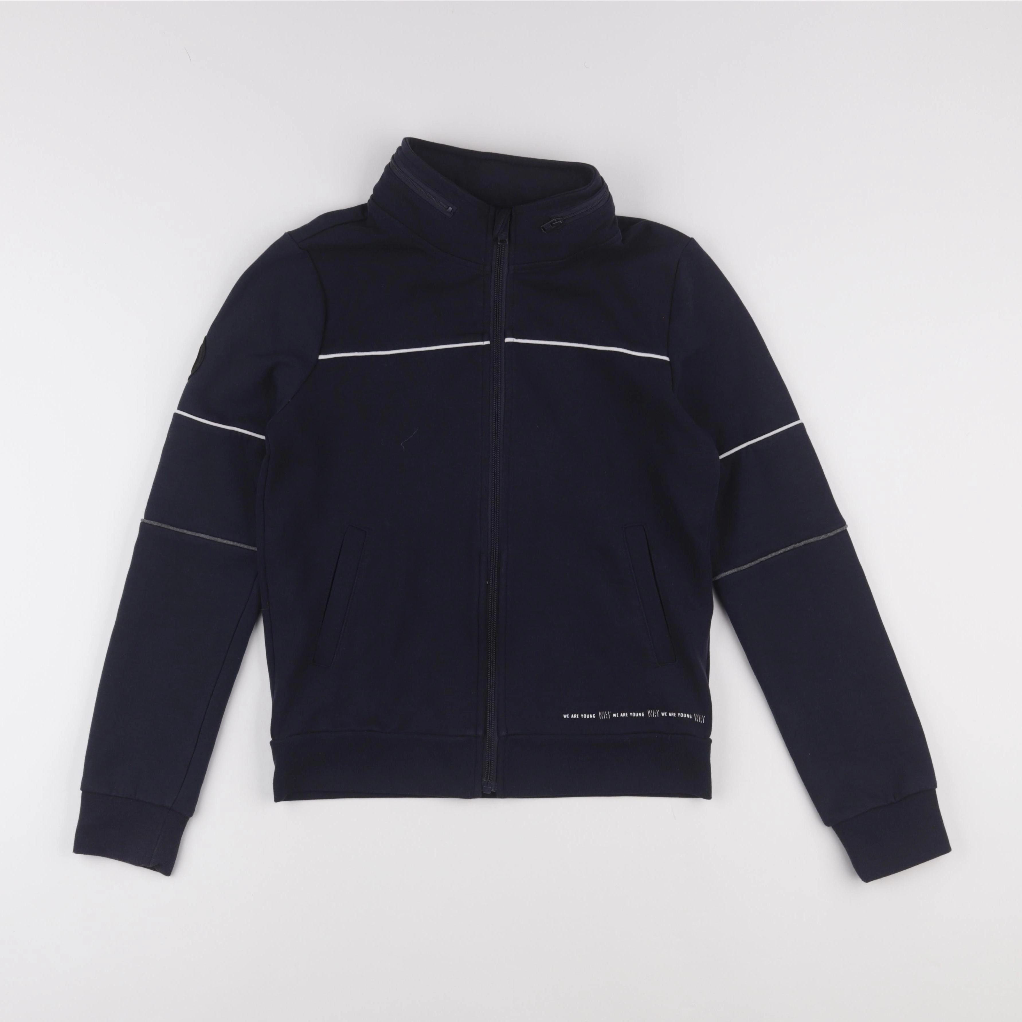 IKKS - sweat bleu - 12 ans