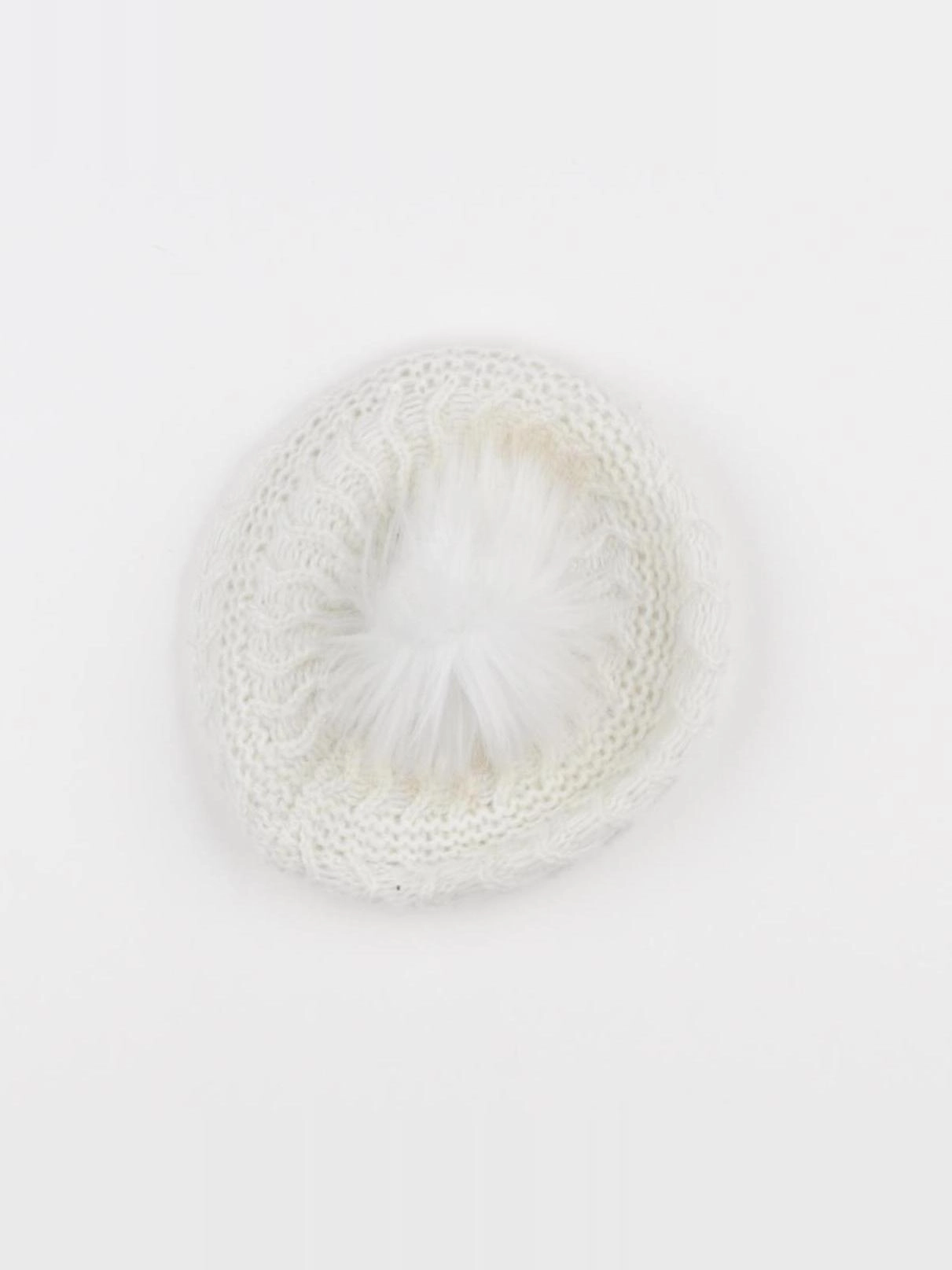 Tape à l'oeil - bonnet blanc - 3/9 mois