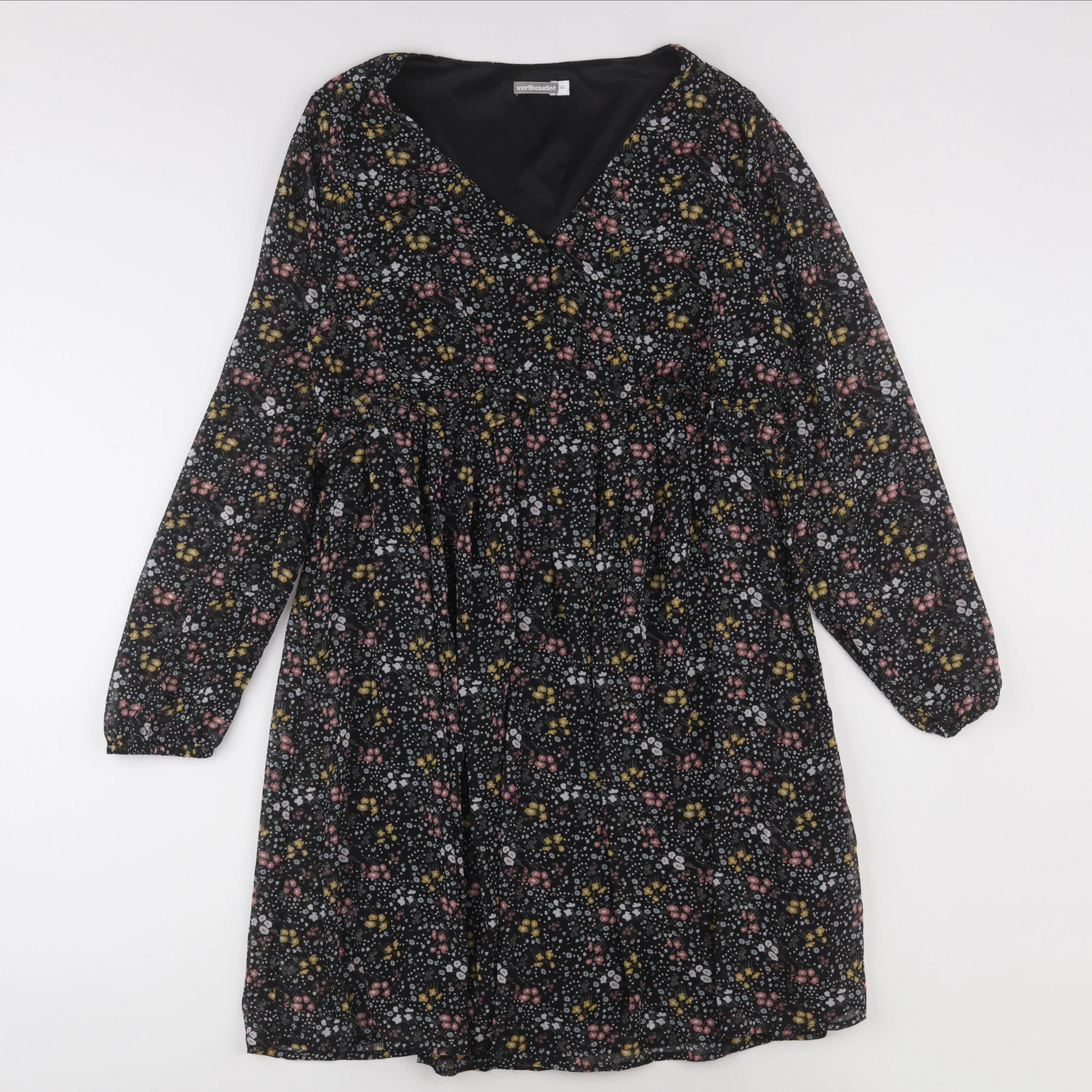 Vertbaudet - robe grossesse noir - 40