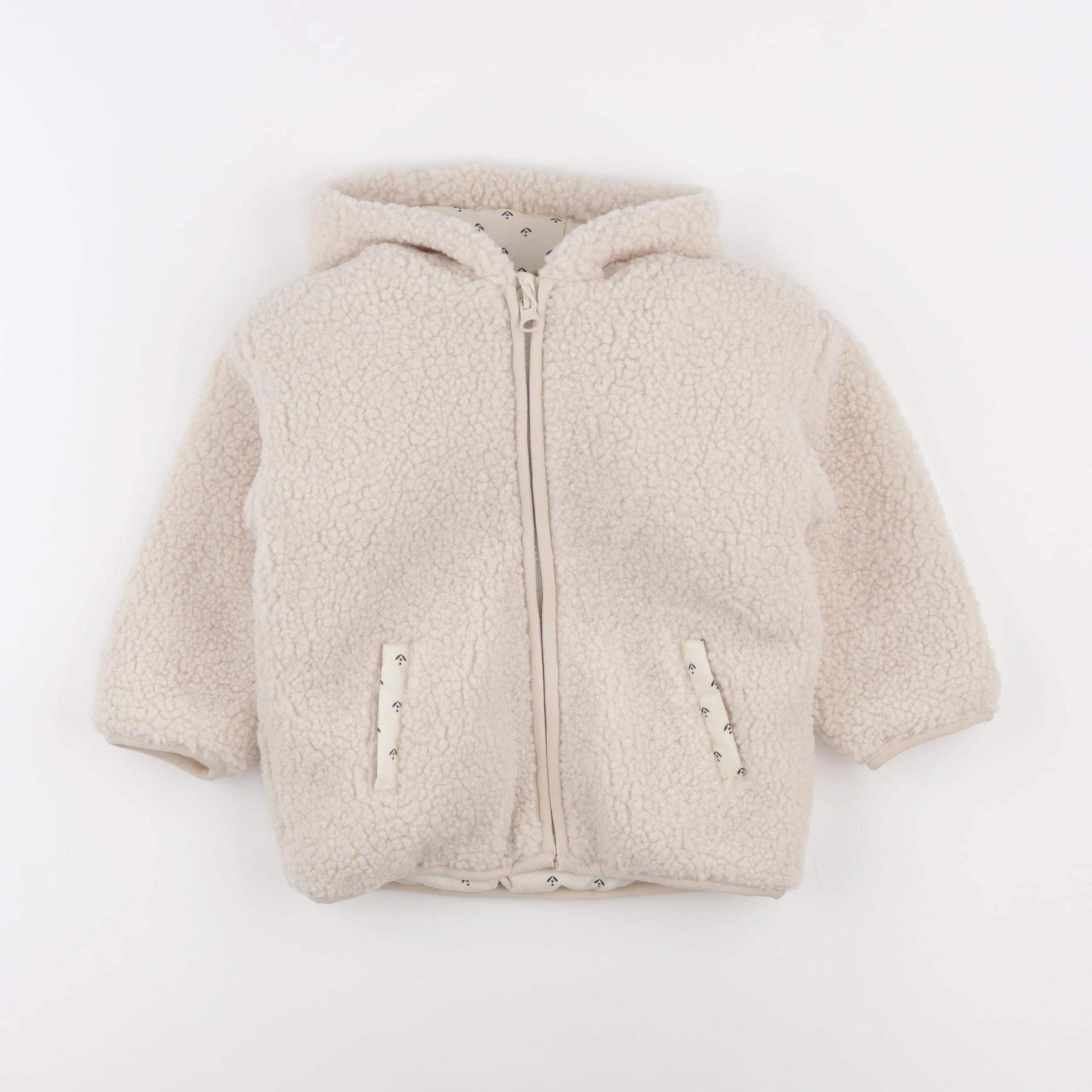 Vertbaudet - doudoune beige - 2 ans