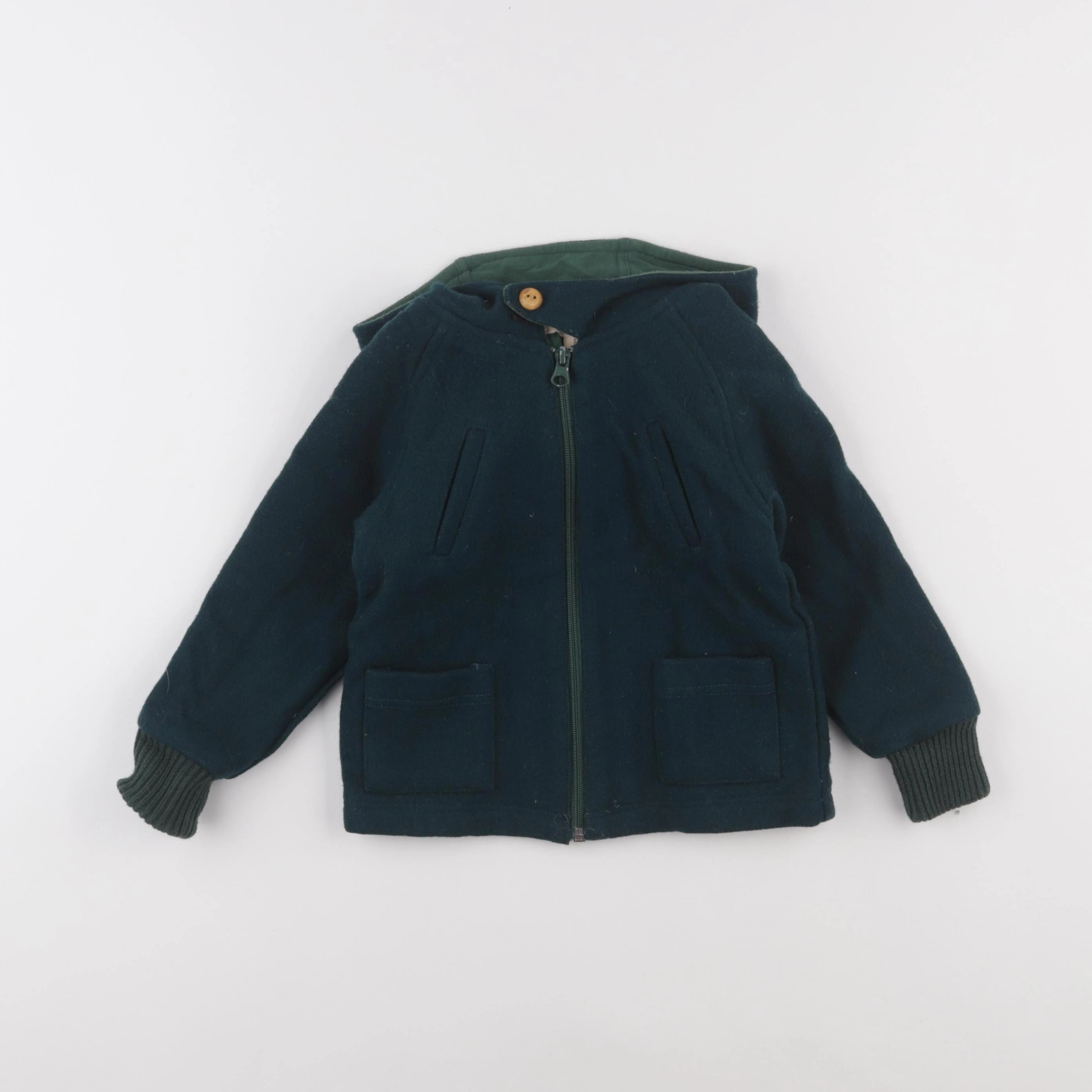 La Petite Collection - veste vert - 2 ans