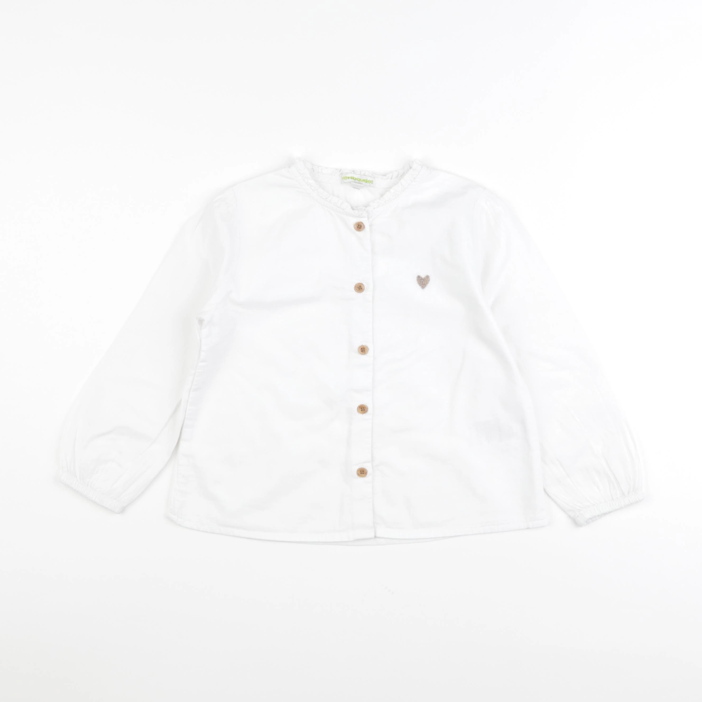 Vertbaudet - blouse blanc - 5 ans