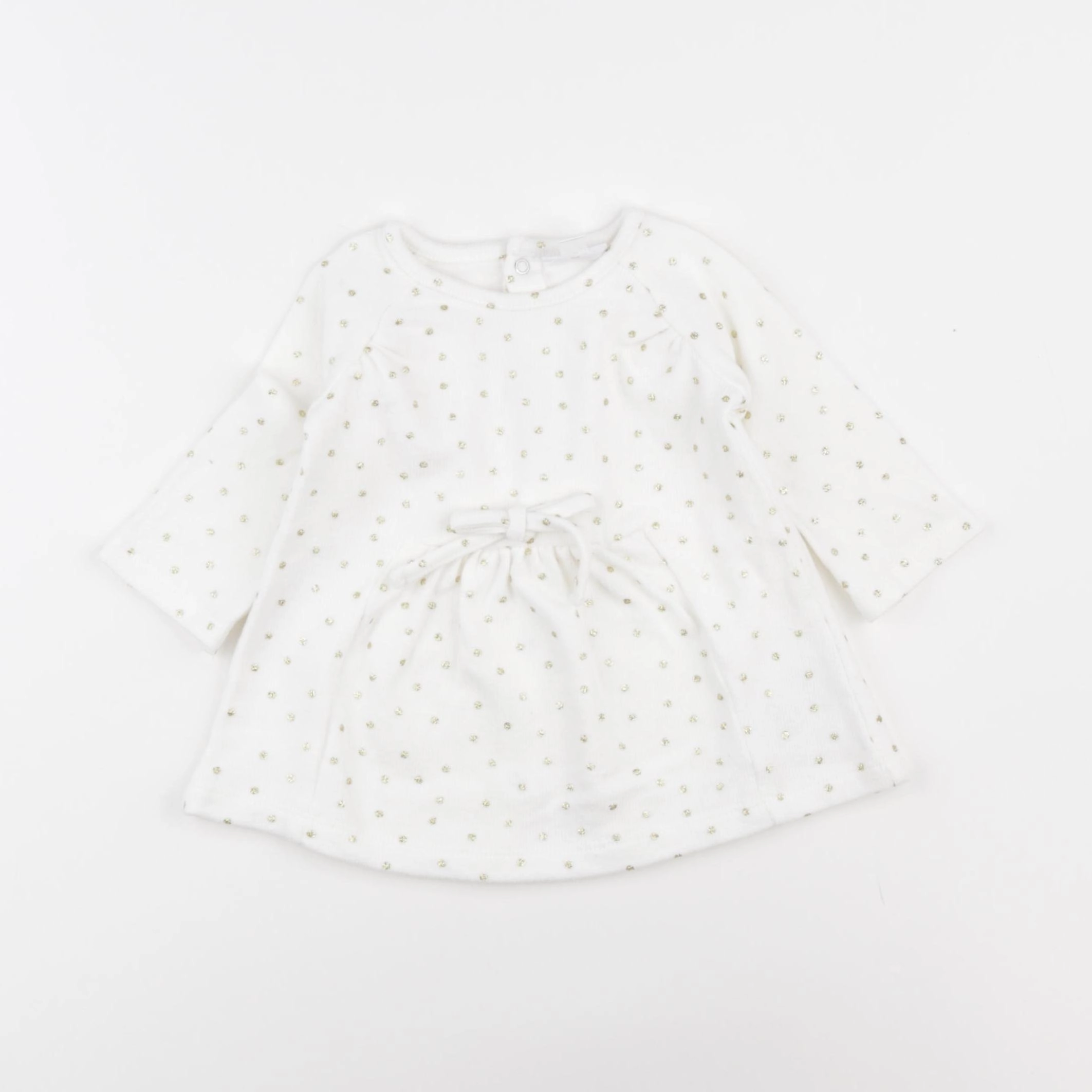 Vertbaudet - robe blanc - 3 mois