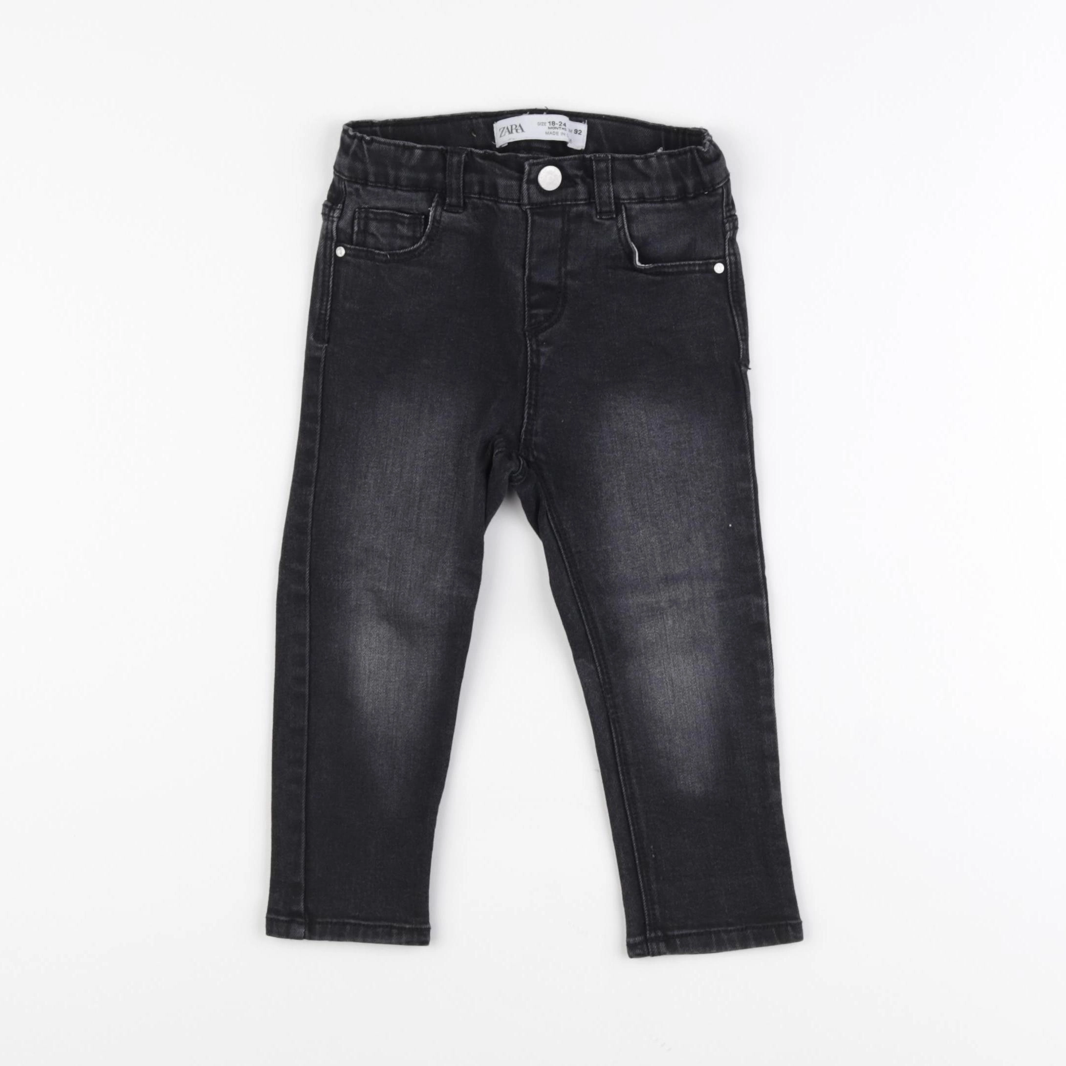 Zara - jean noir - 18/24 mois