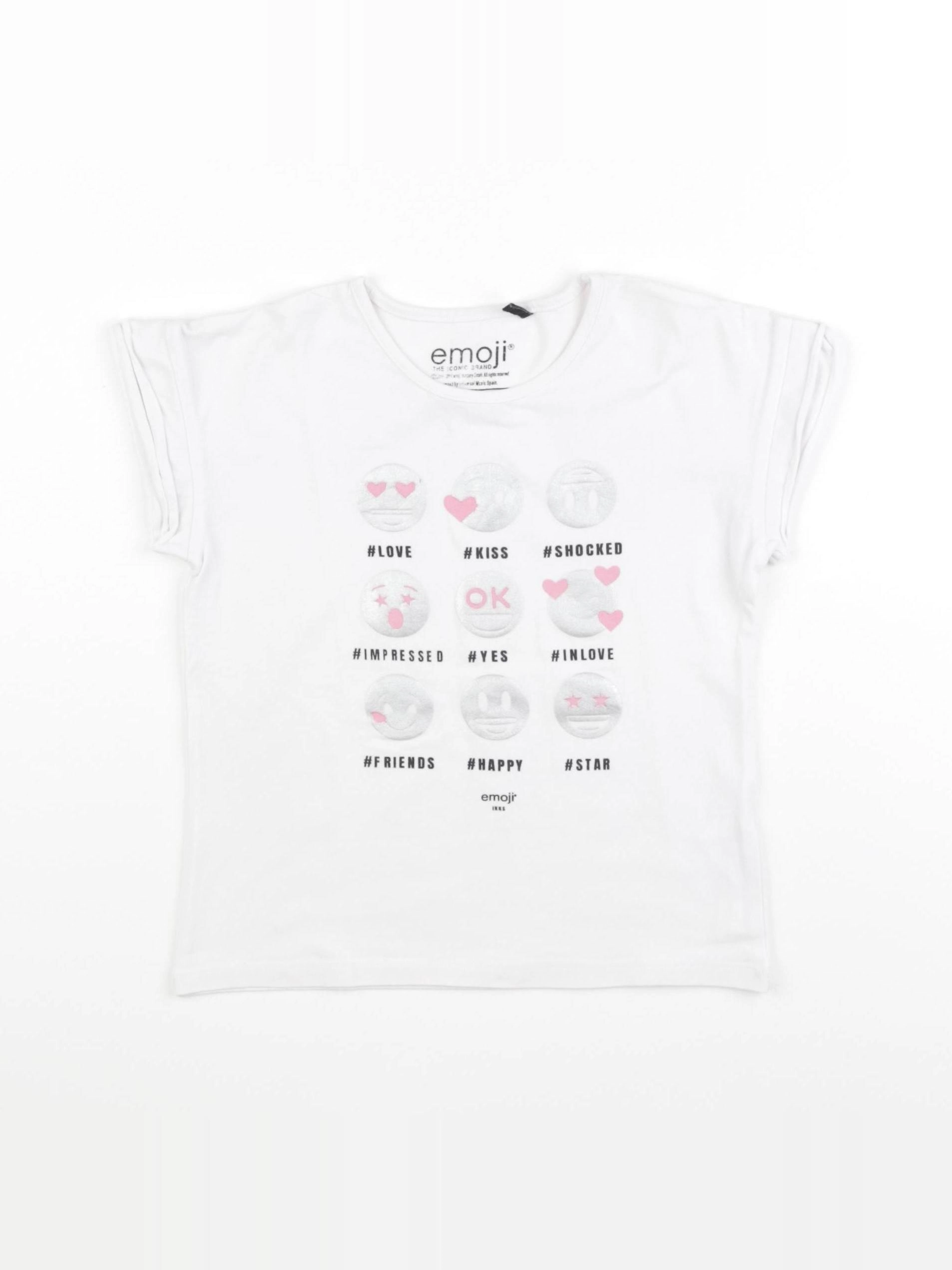 IKKS - tee-shirt blanc - 6 ans