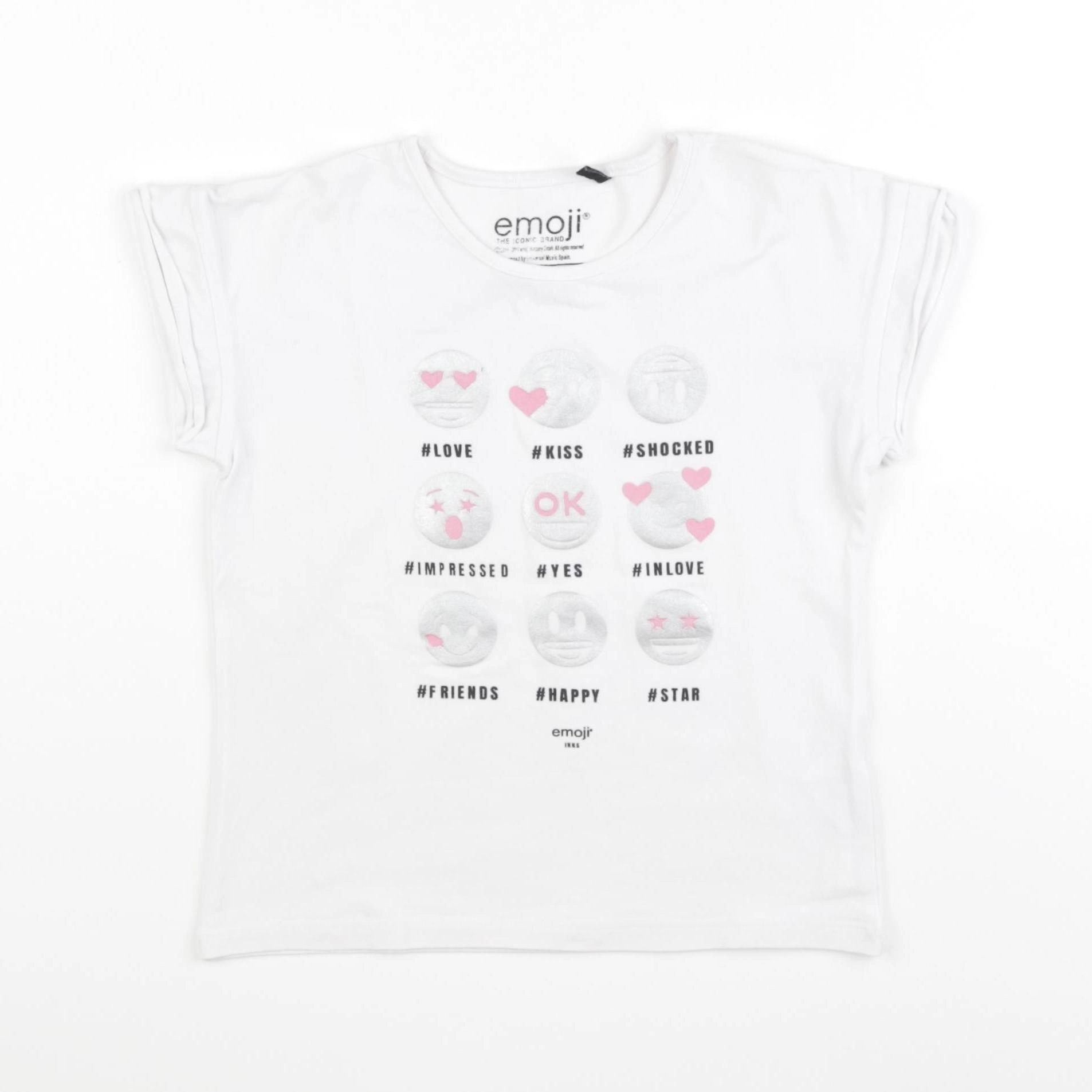 IKKS - tee-shirt blanc - 6 ans