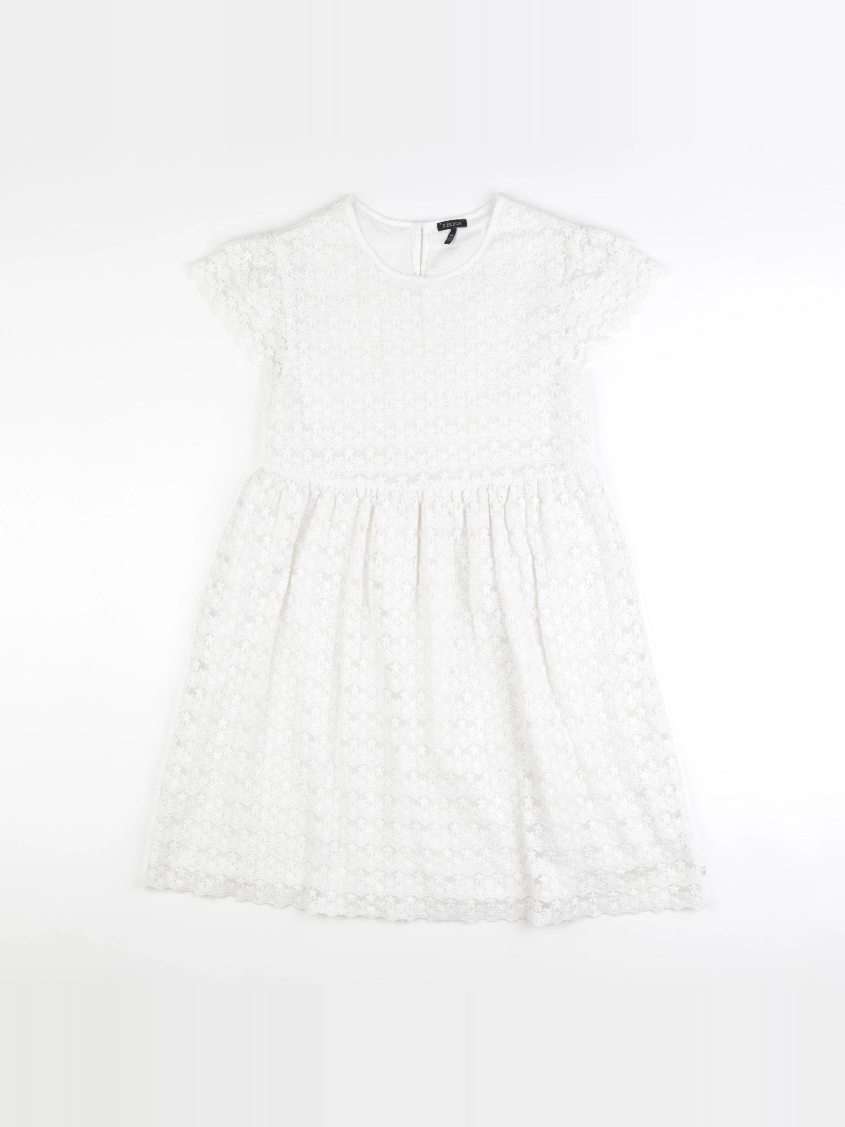 IKKS - robe blanc - 14 ans