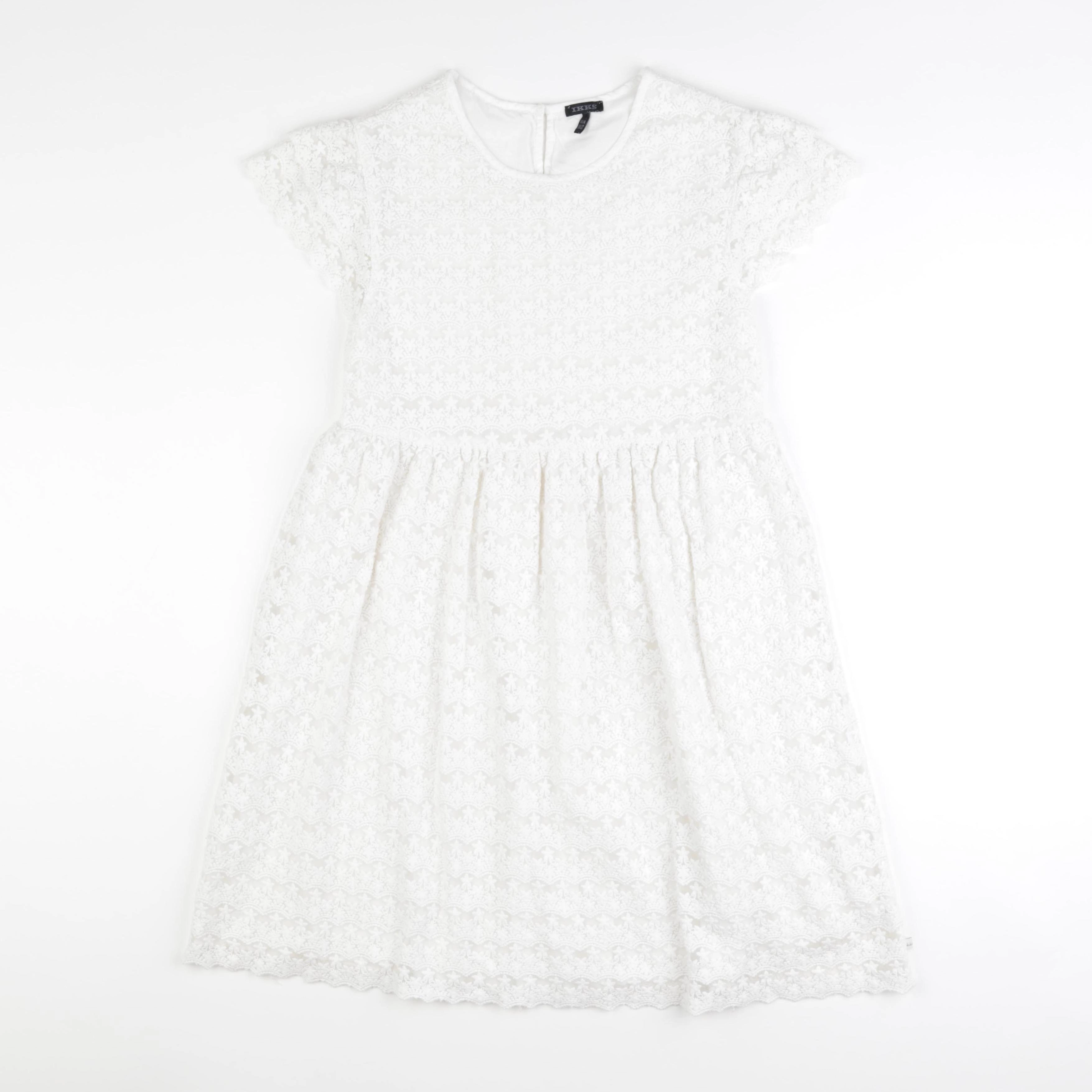 IKKS - robe blanc - 14 ans