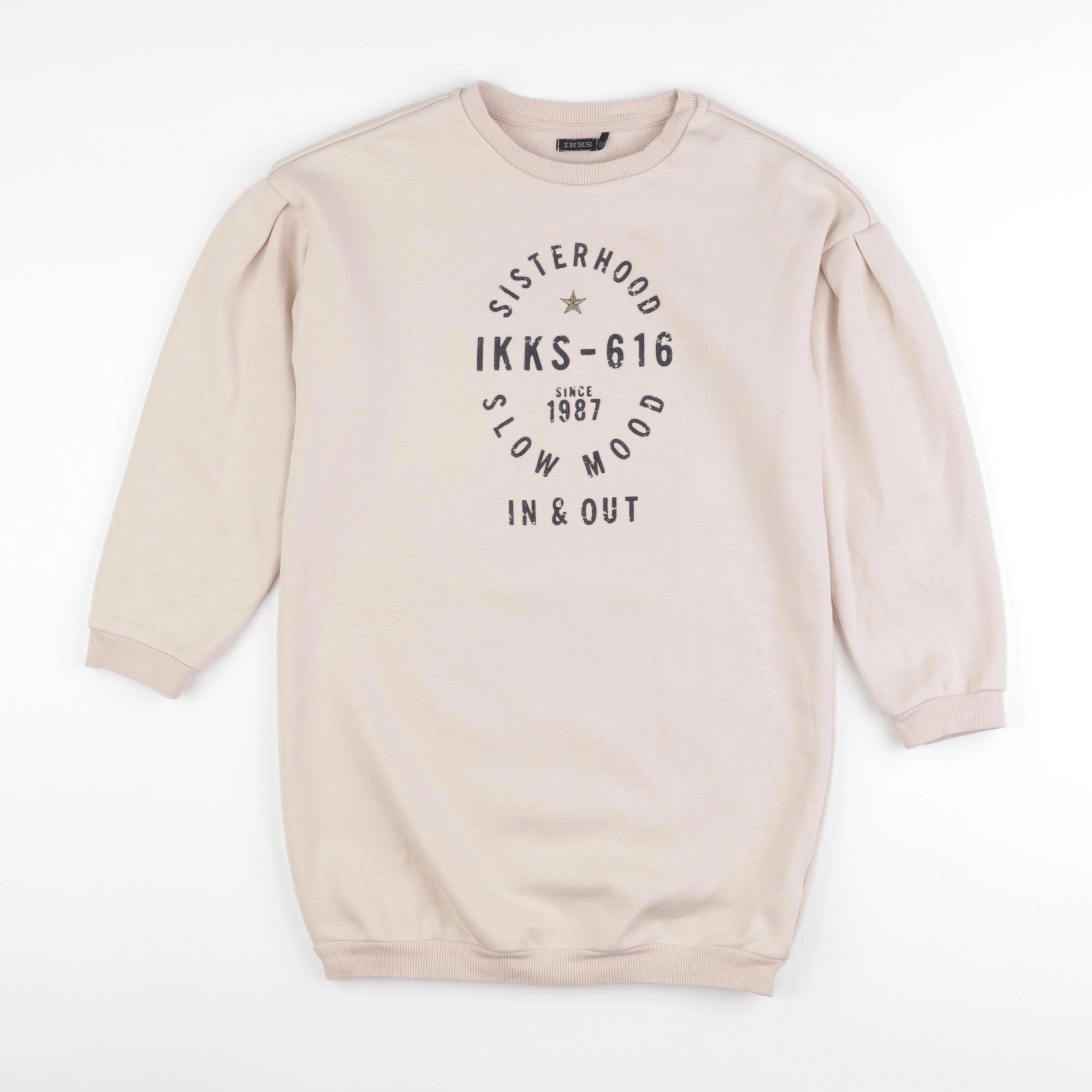 IKKS - robe rose - 10 ans