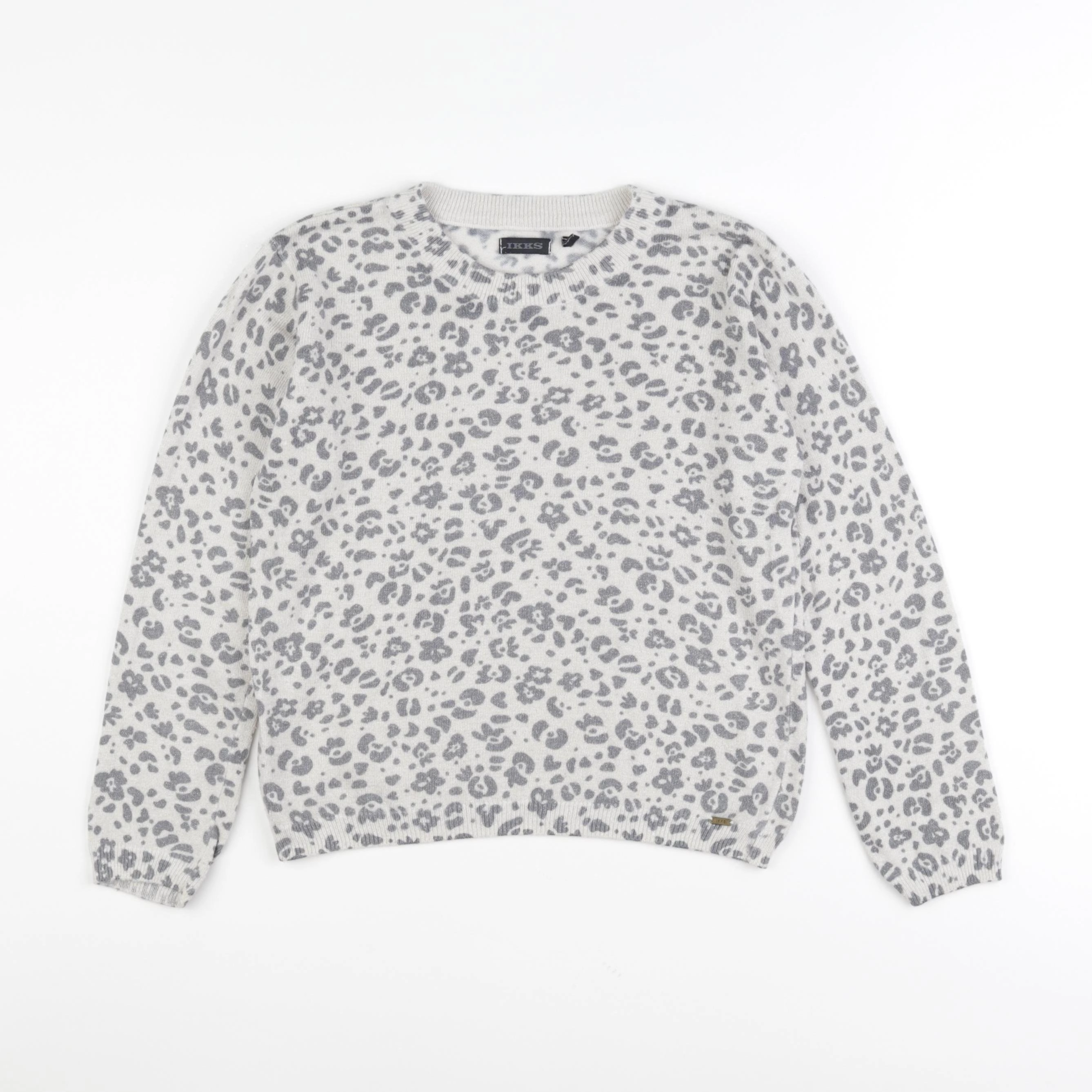 IKKS - pull beige - 10 ans