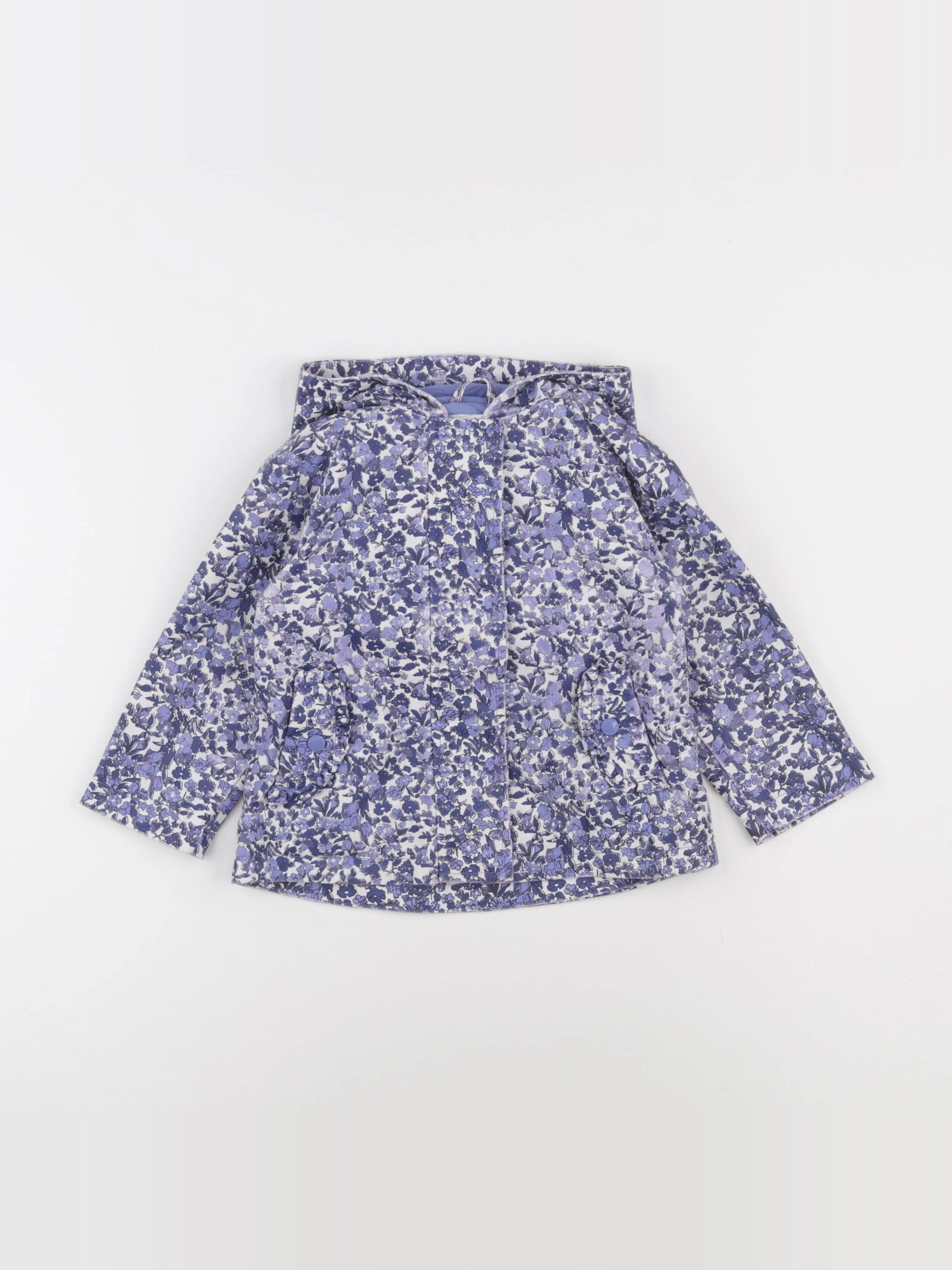 Vertbaudet - coupe-vent violet - 2 ans