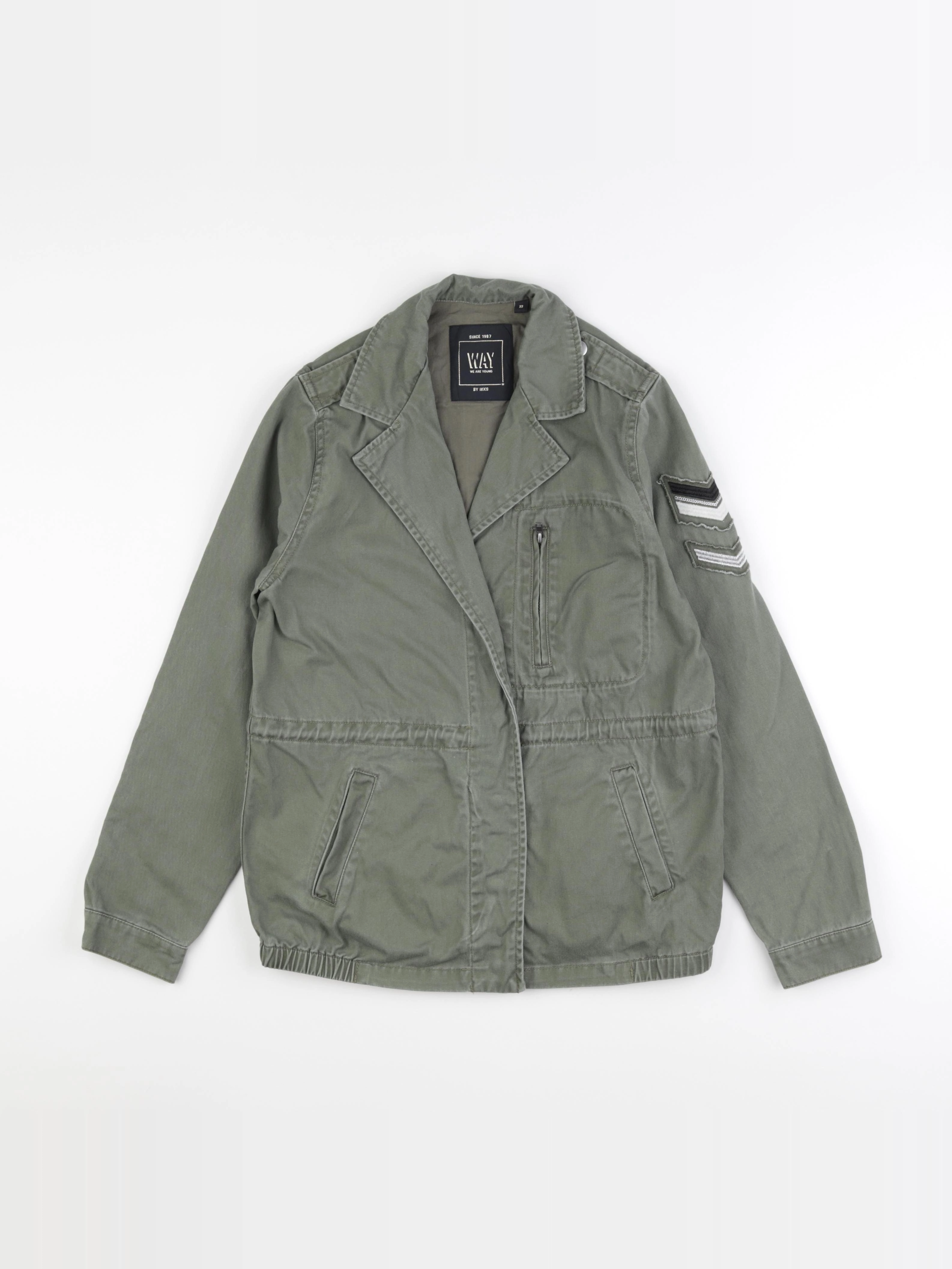 IKKS - veste vert - 11/12 ans