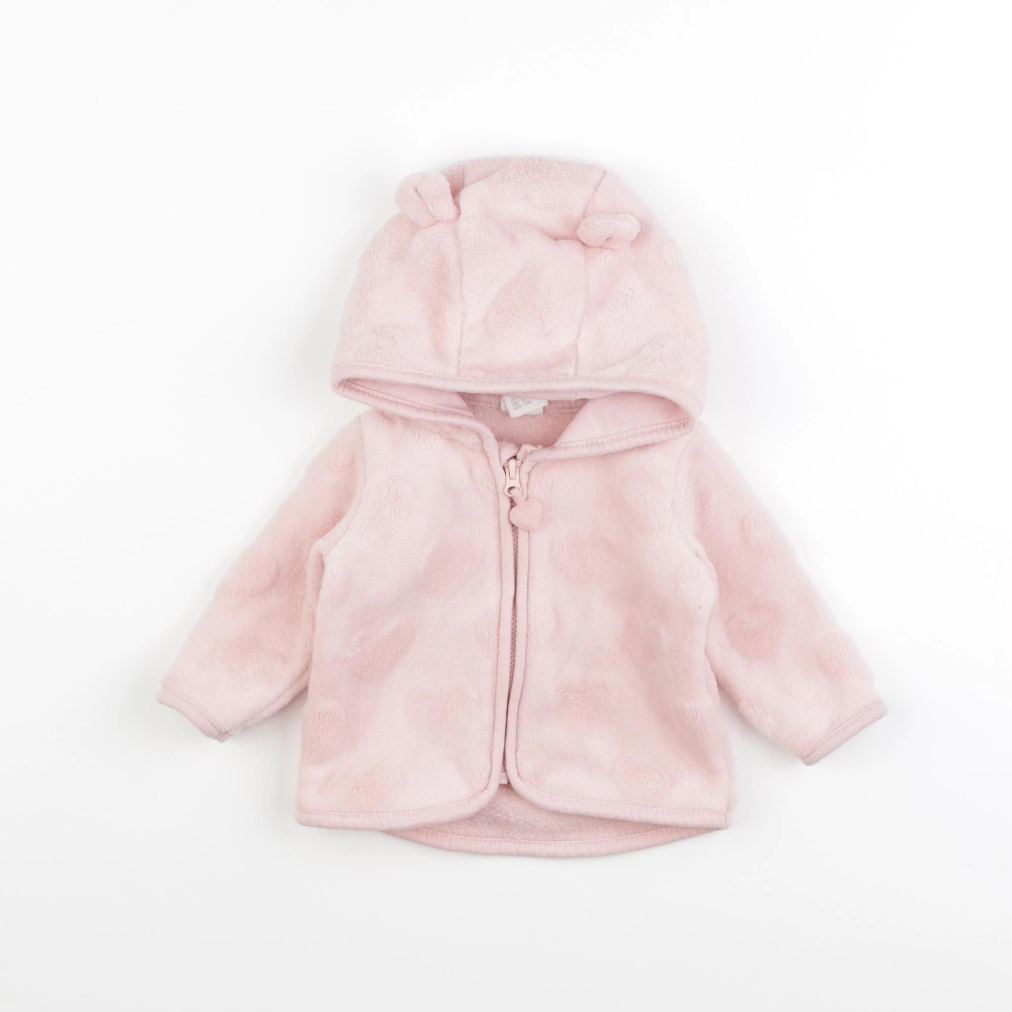H&M - veste rose - 1 mois