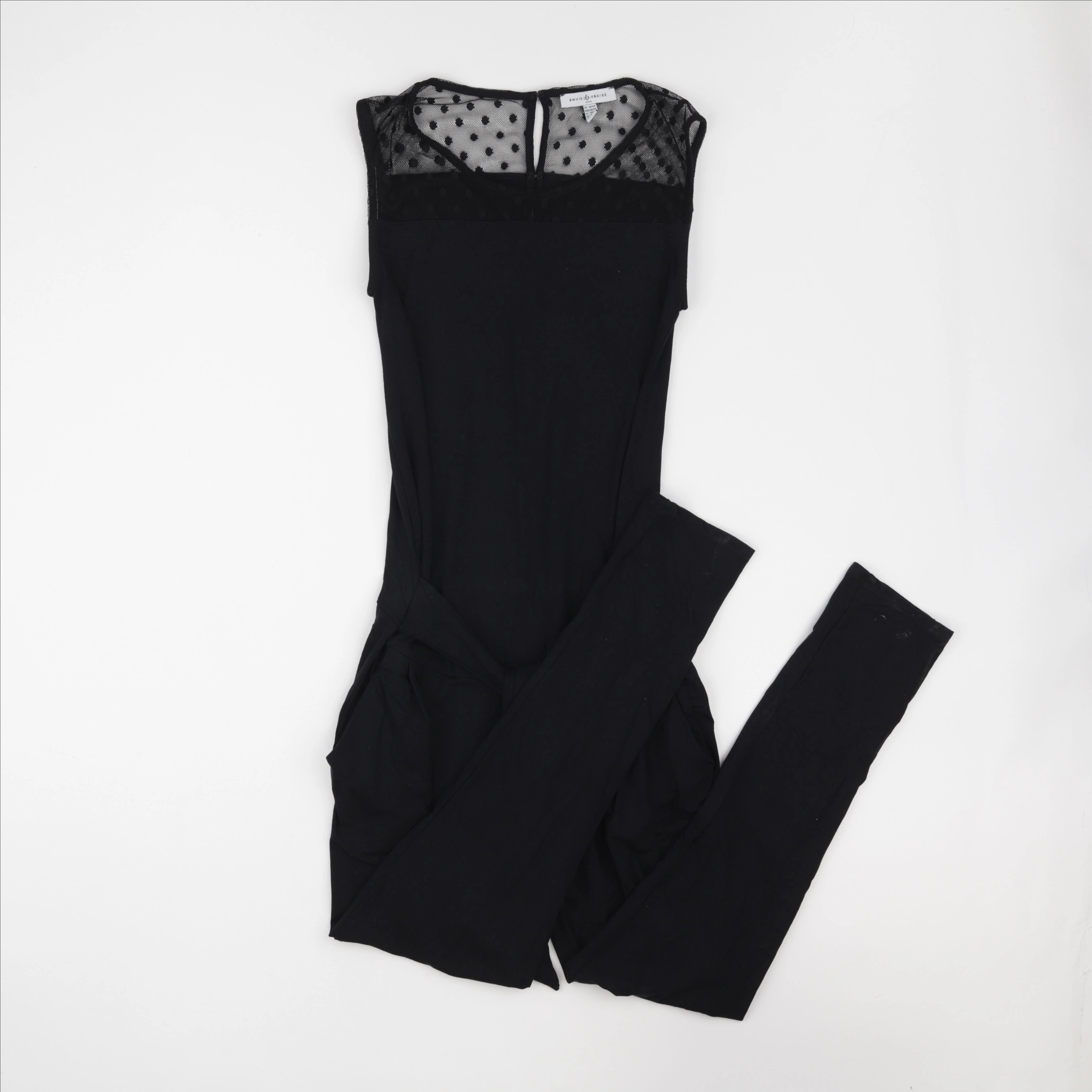 Envie de fraise - combinaison grossesse noir - 36 à 38