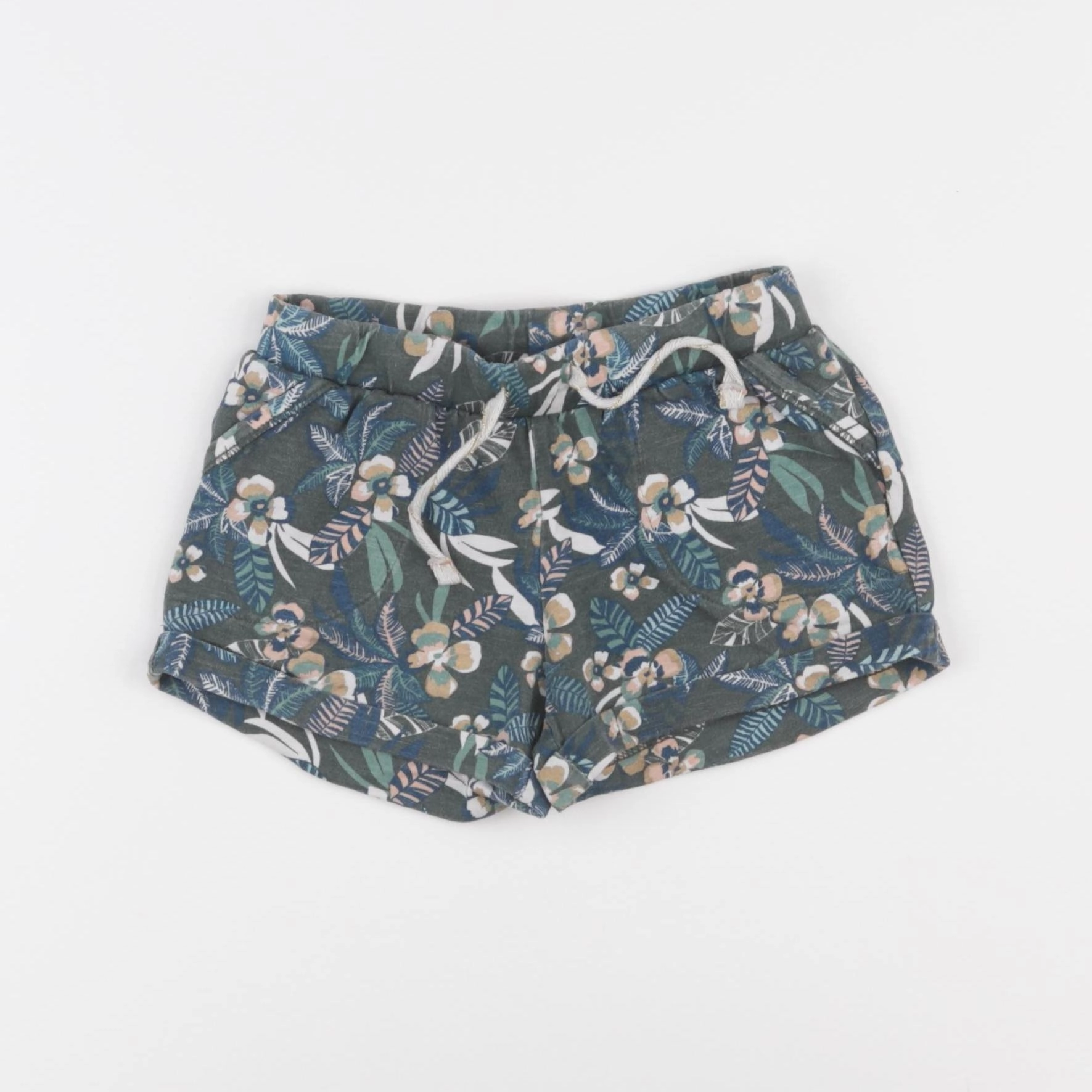 Vertbaudet - short vert - 5 ans
