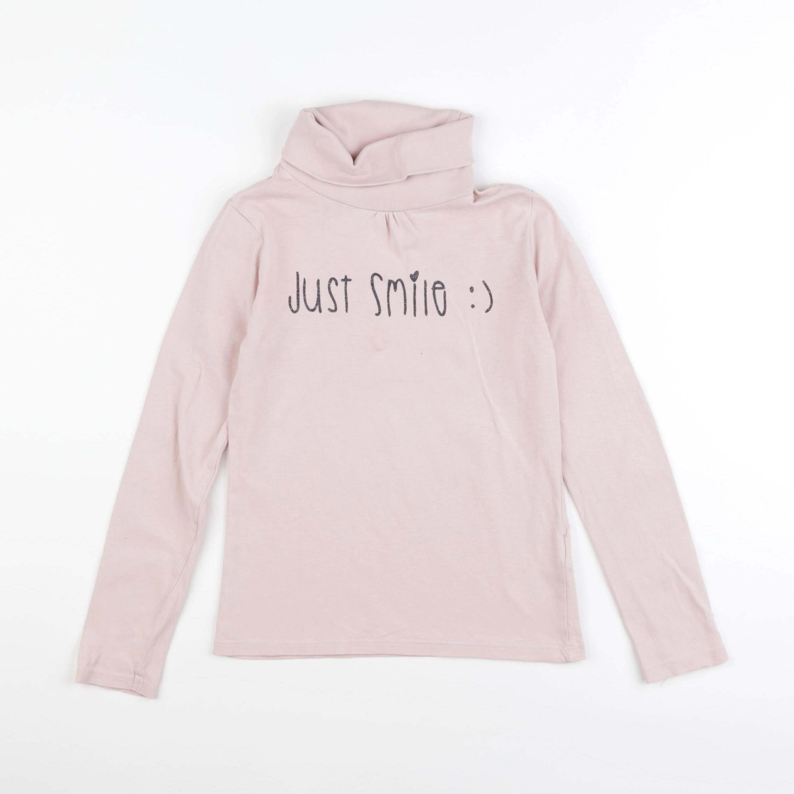 Vertbaudet - sous-pull rose - 10 ans