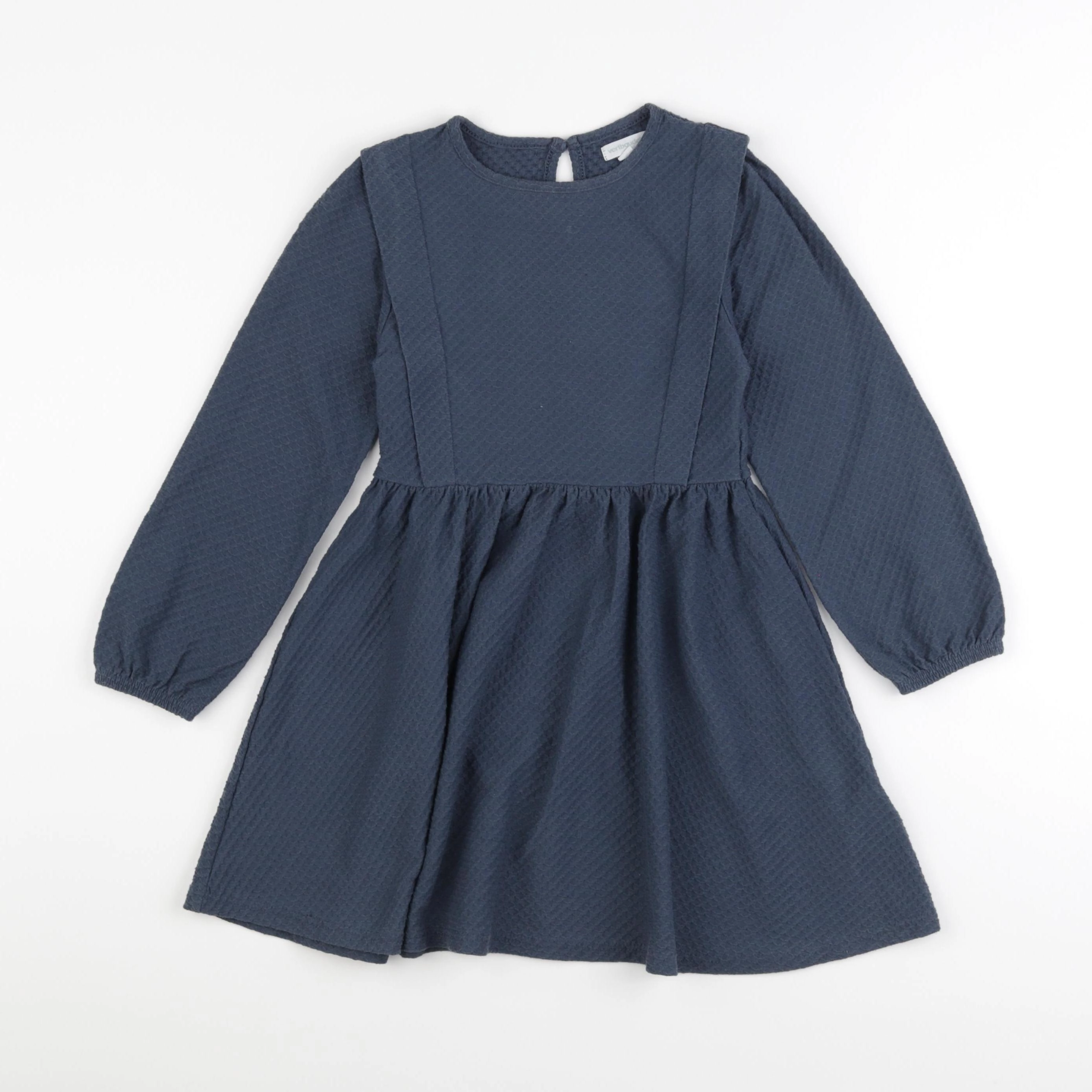 Vertbaudet - robe bleu - 5 ans