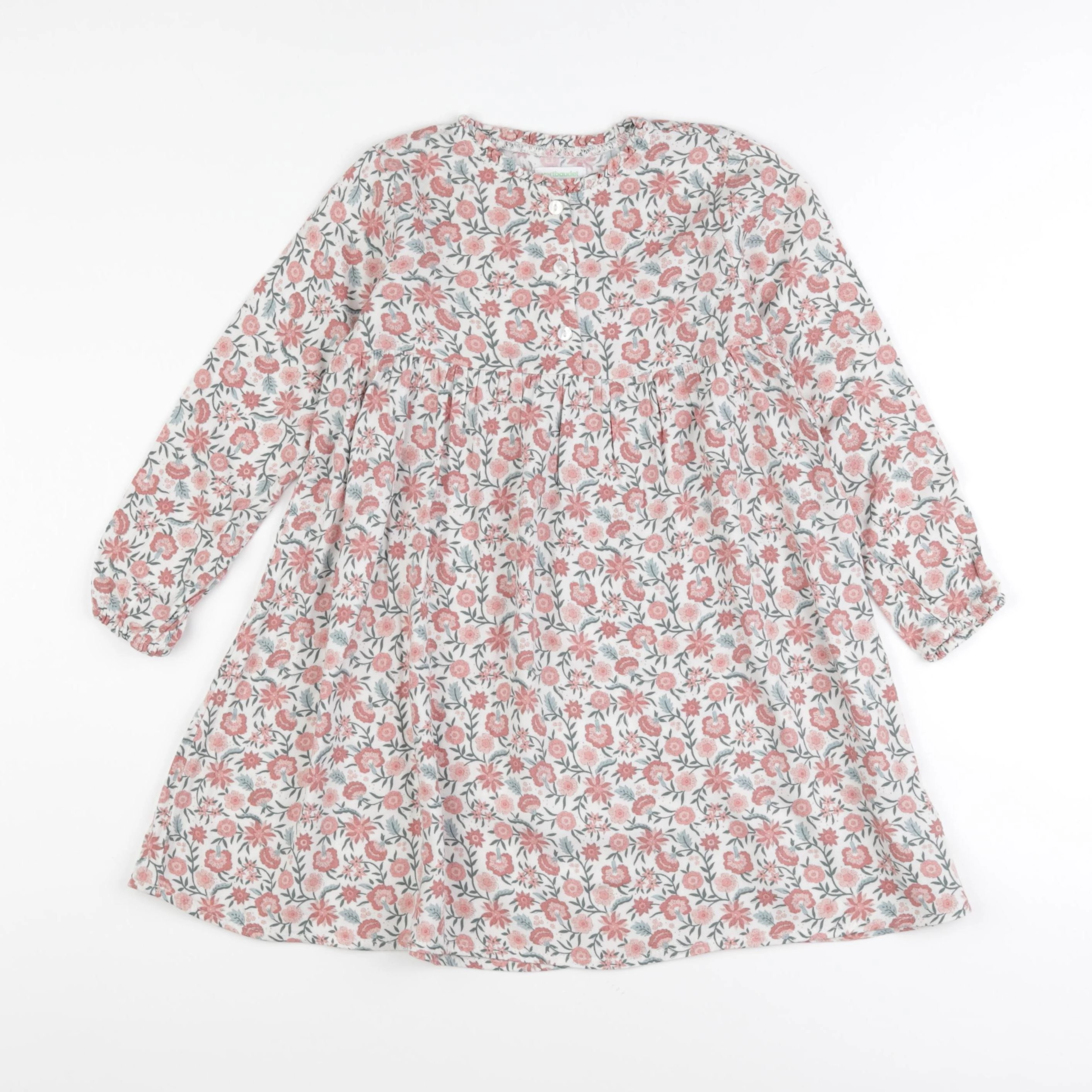 Vertbaudet - robe rose - 5 ans