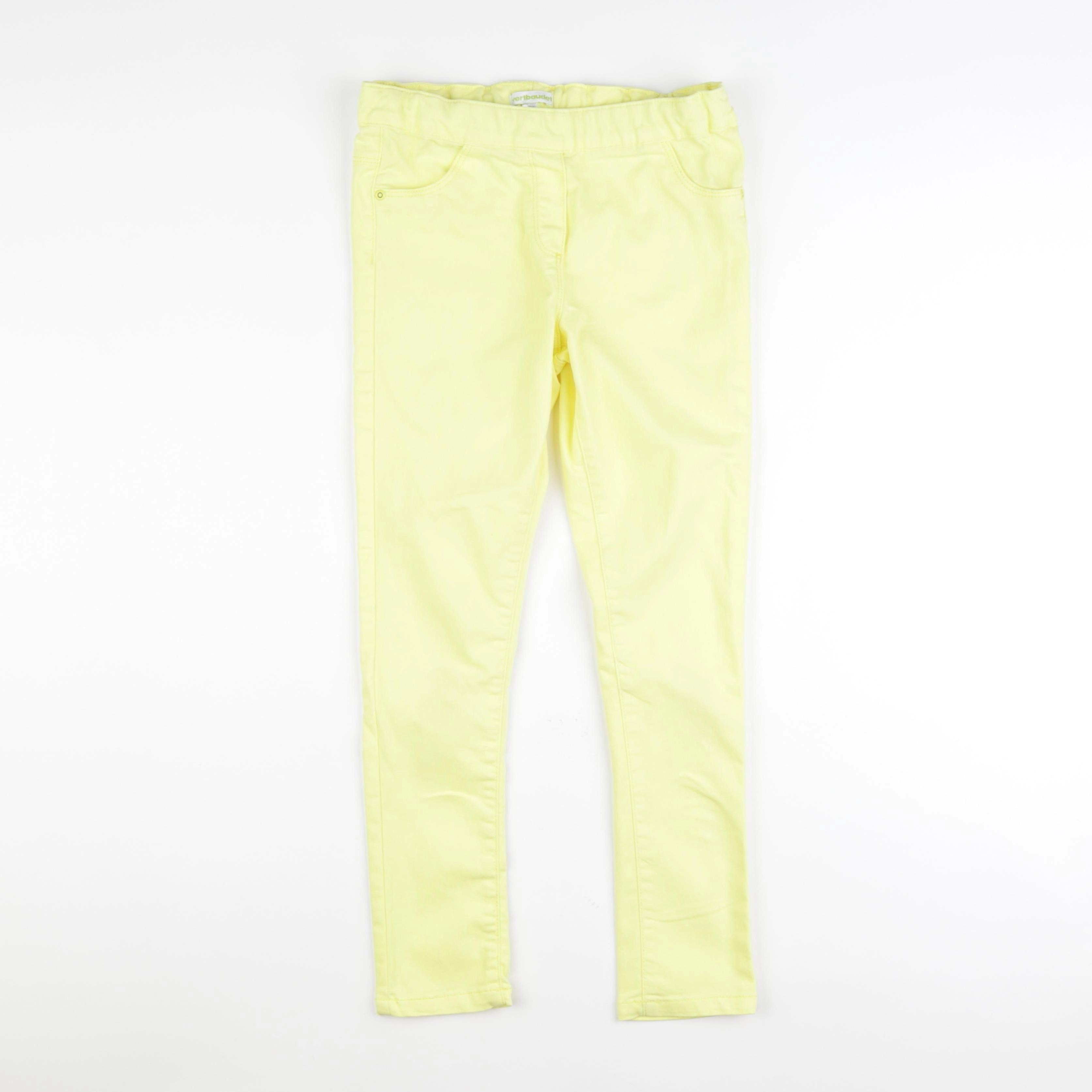 Vertbaudet - jegging jaune - 10 ans