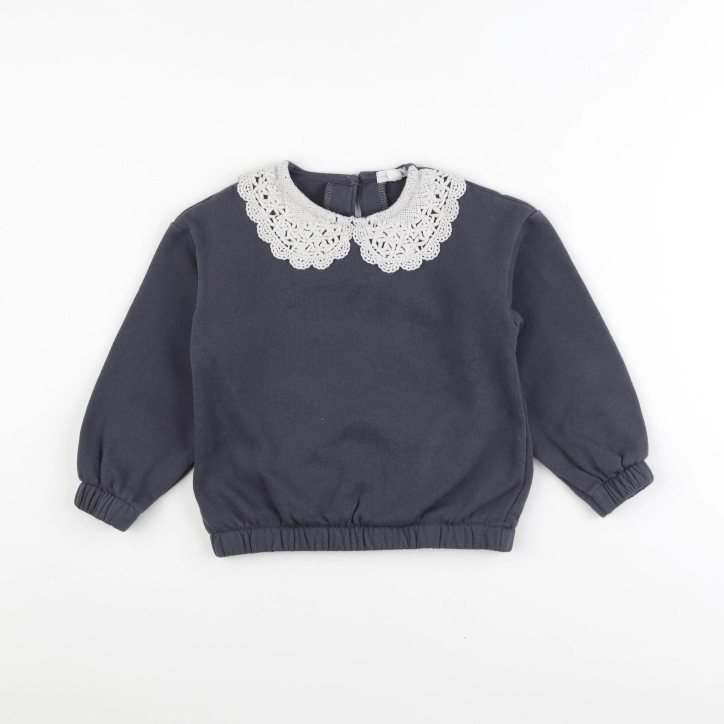 Vertbaudet - sweat gris - 5 ans