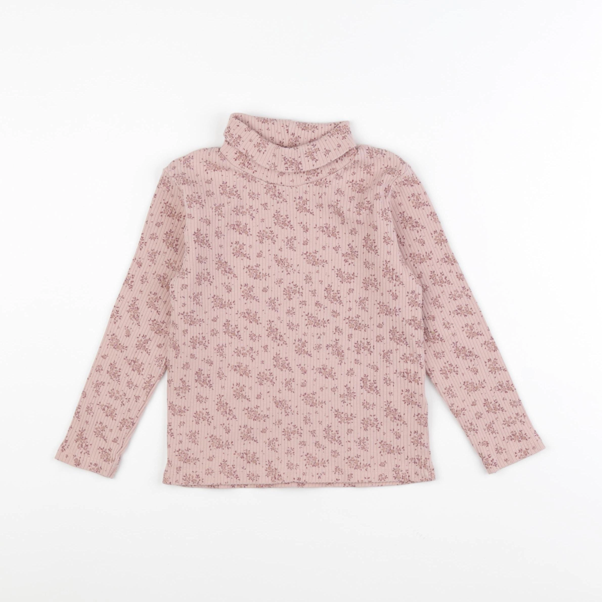Vertbaudet - sous-pull rose - 5 ans