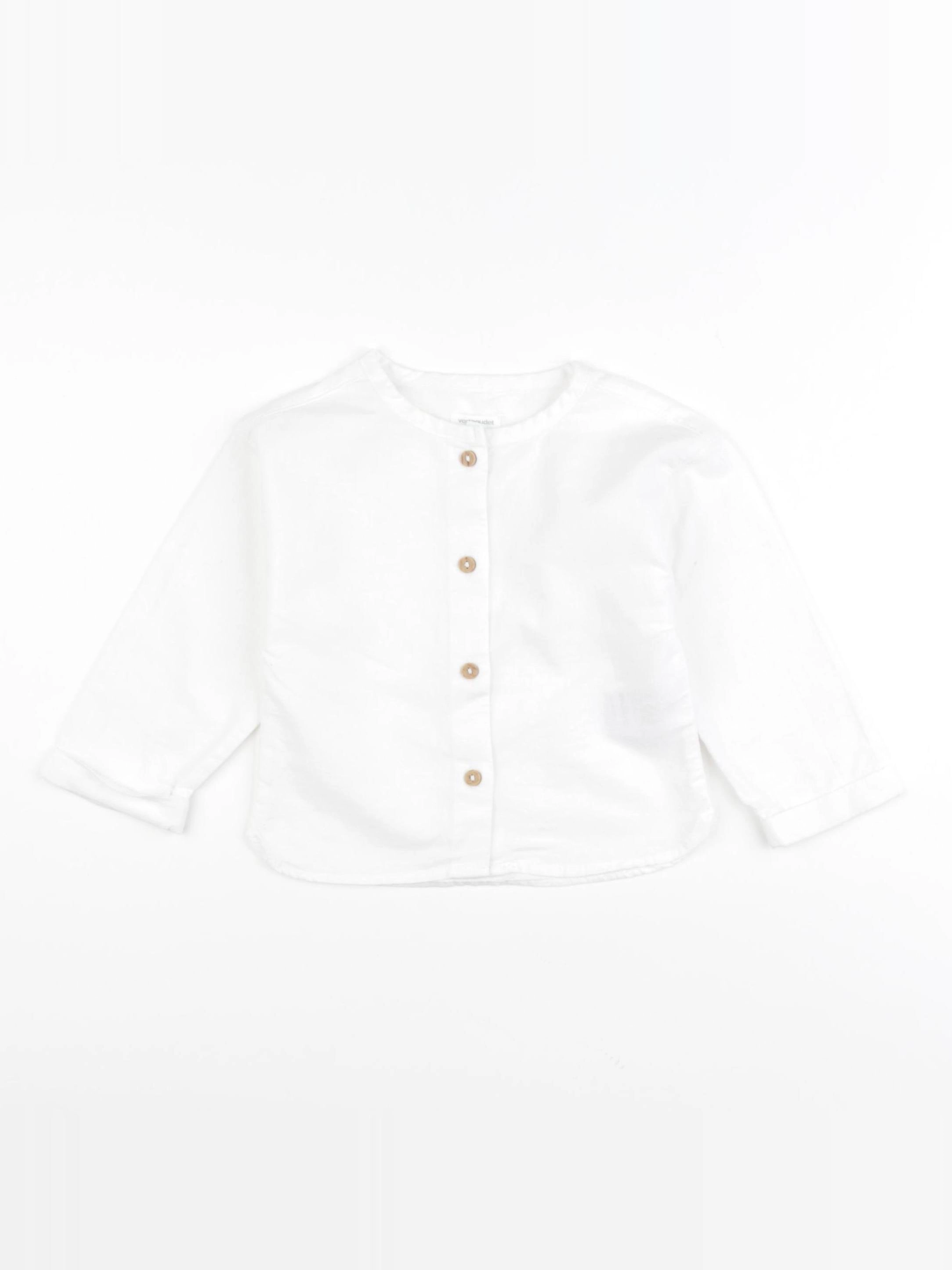 Vertbaudet - chemise blanc - 18 mois