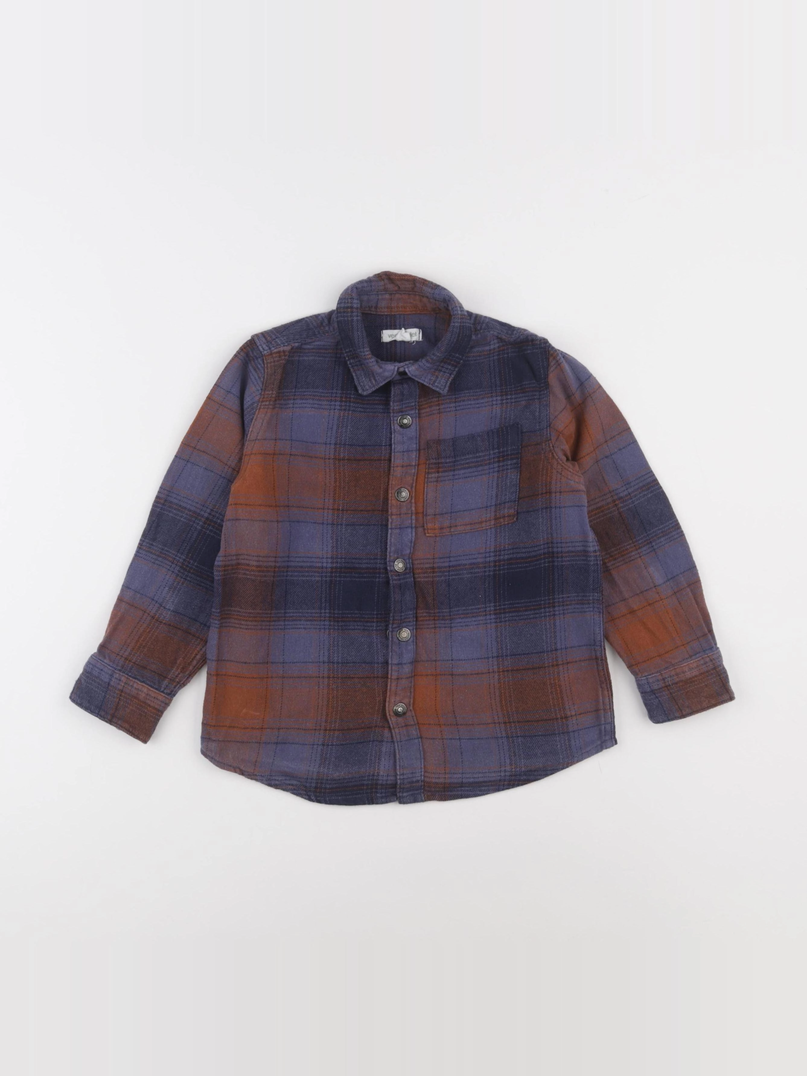 Vertbaudet - chemise multicolore - 5 ans