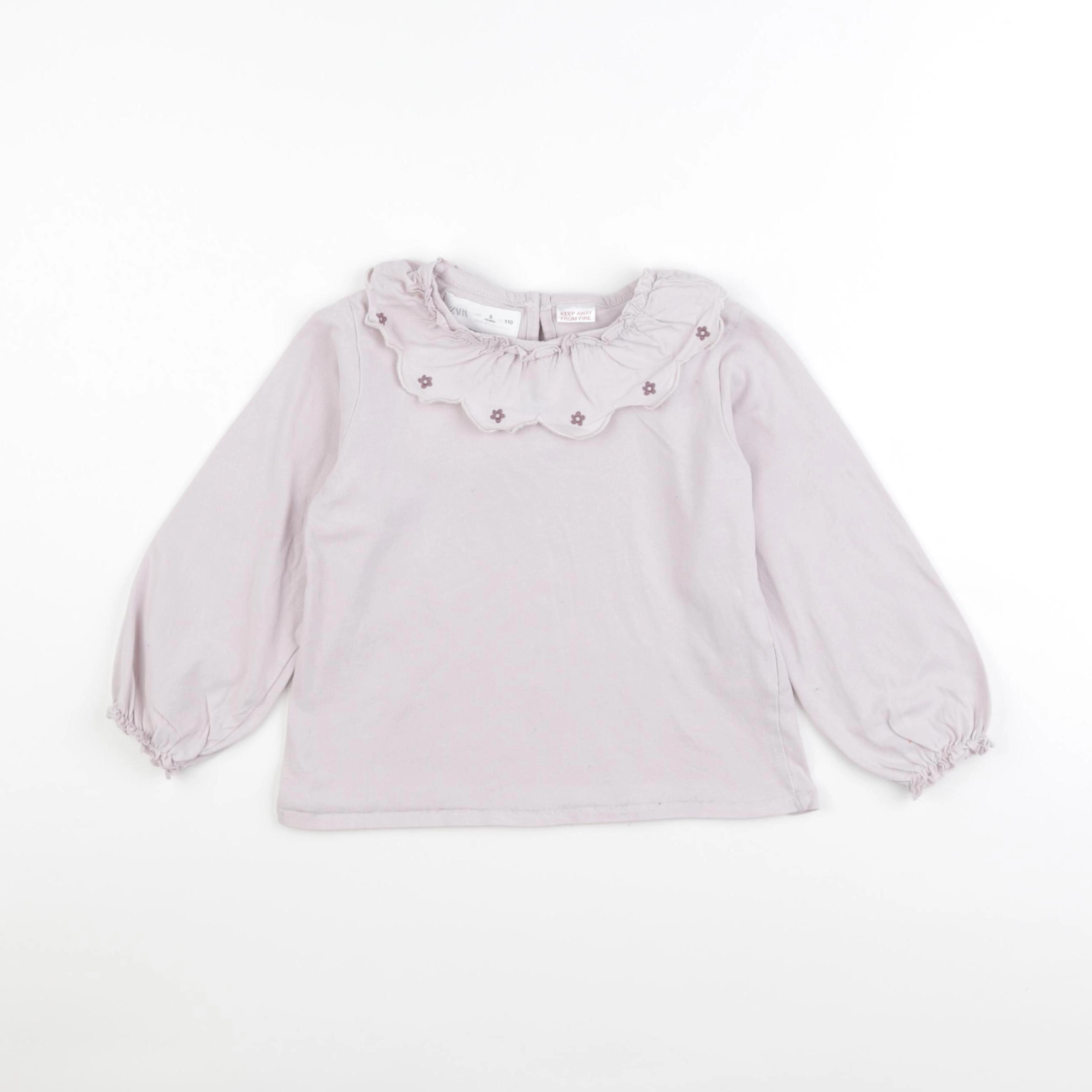 Zara - blouse rose - 5 ans