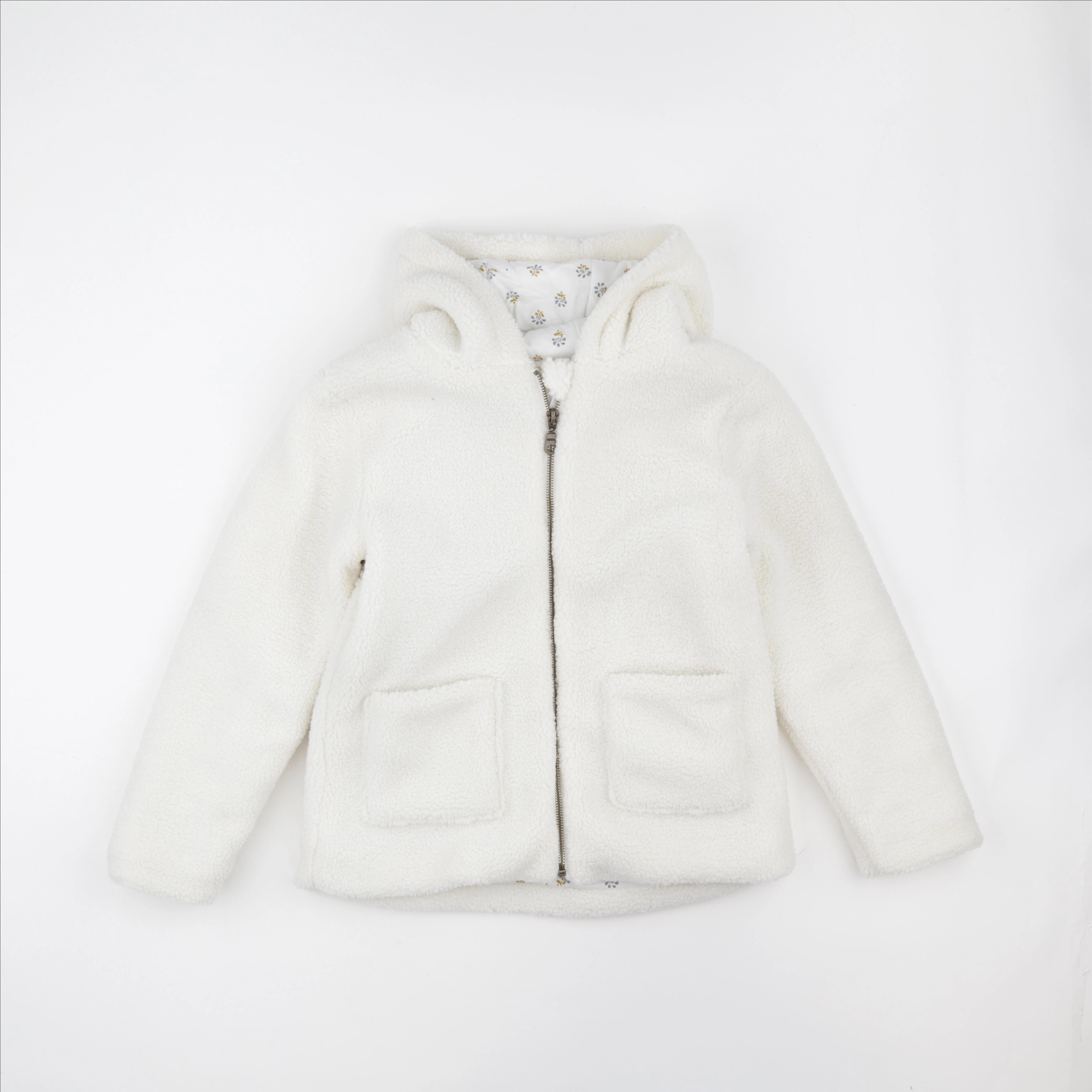 Vertbaudet - veste blanc - 10 ans