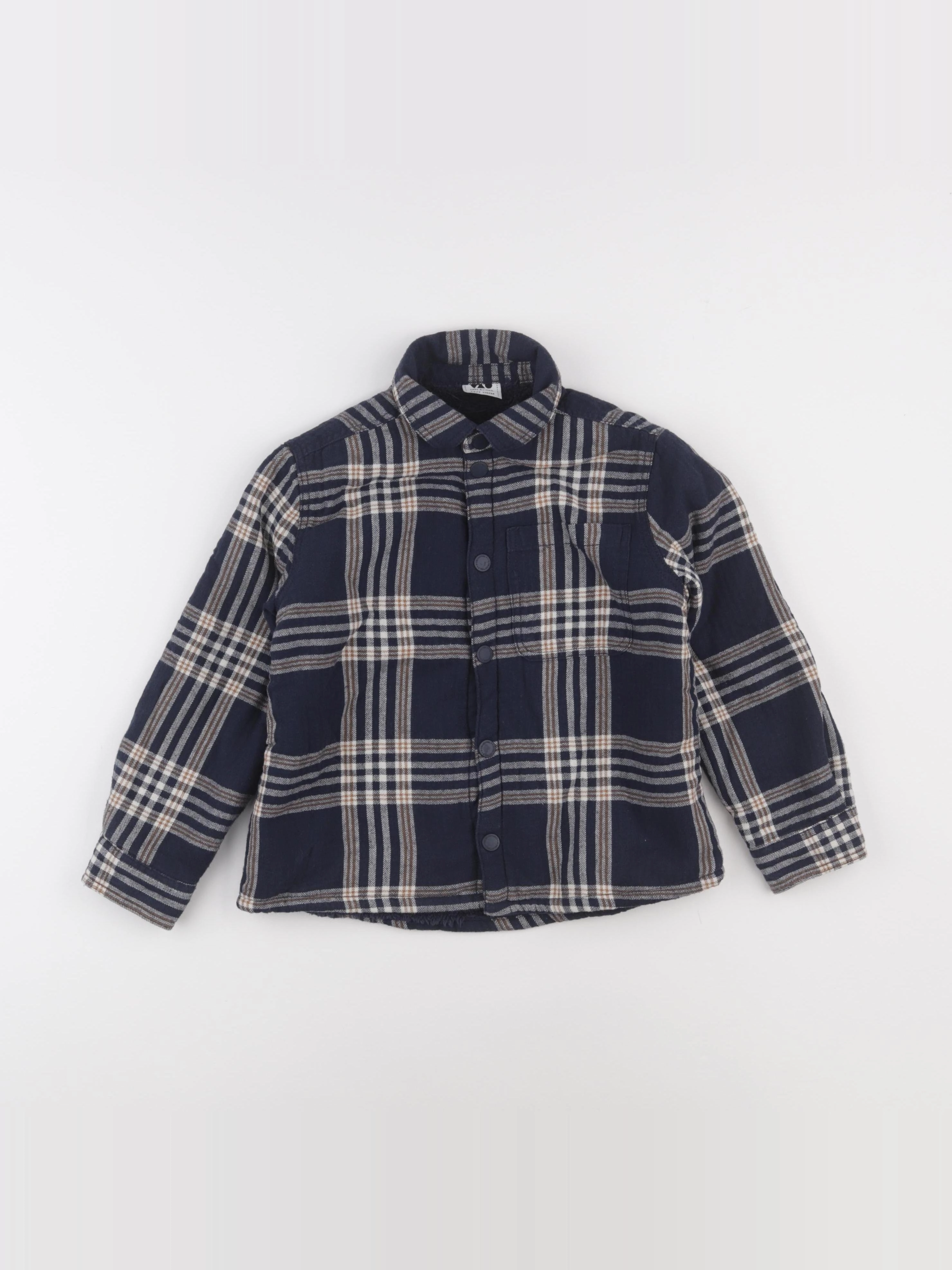 Tape à l'oeil - chemise bleu - 5 ans