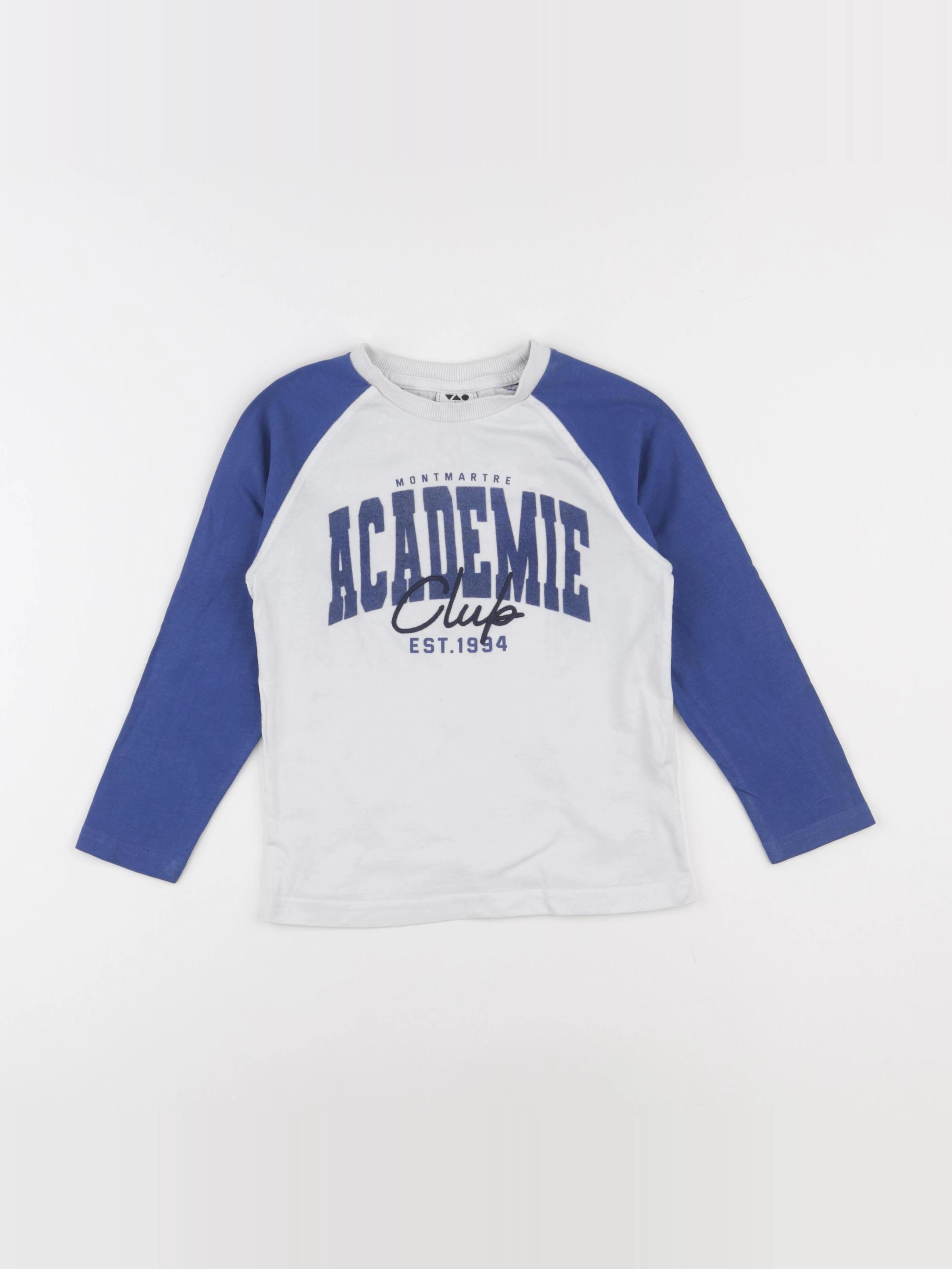 Tape à l'oeil - tee-shirt bleu - 5 ans