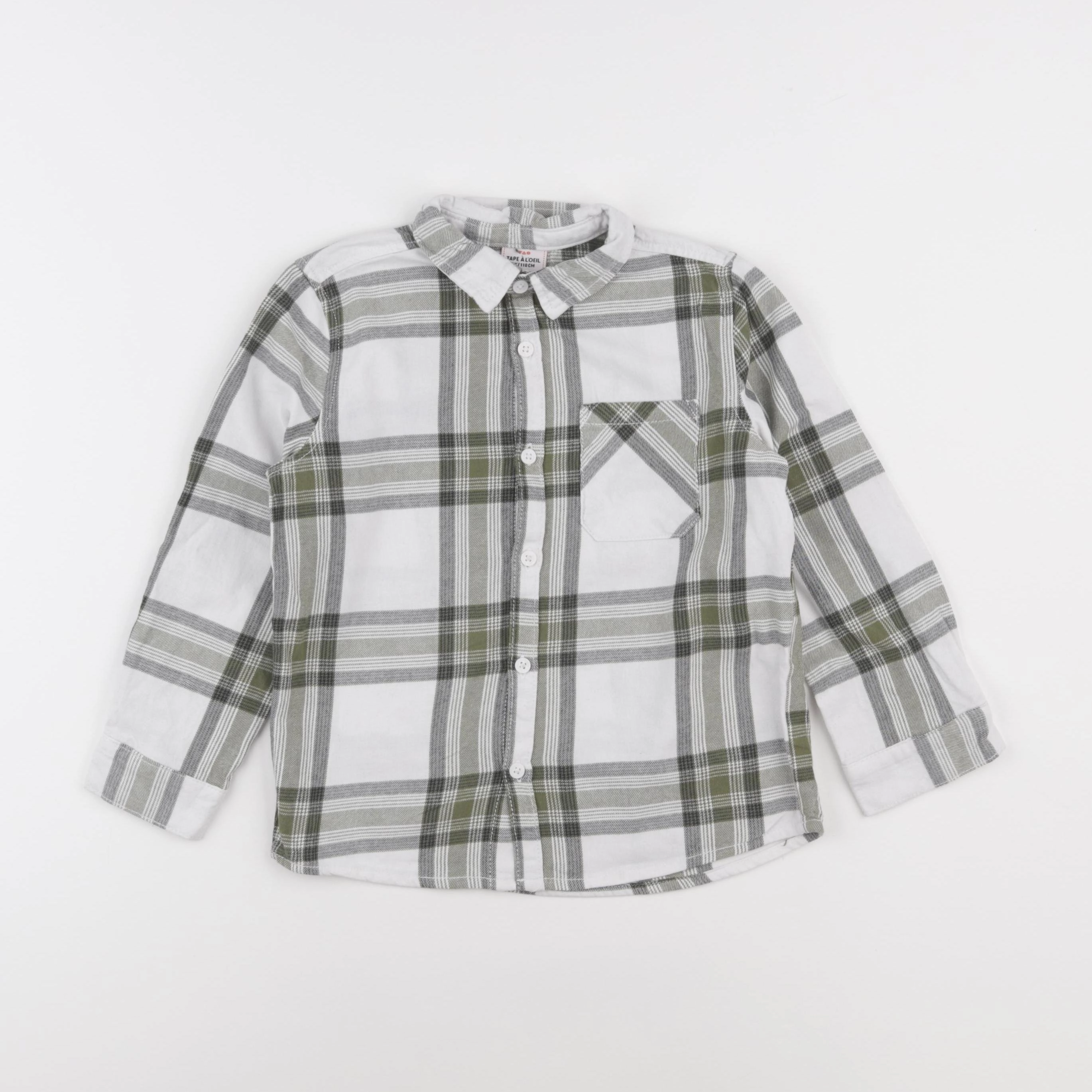 Tape à l'oeil - chemise vert - 5 ans