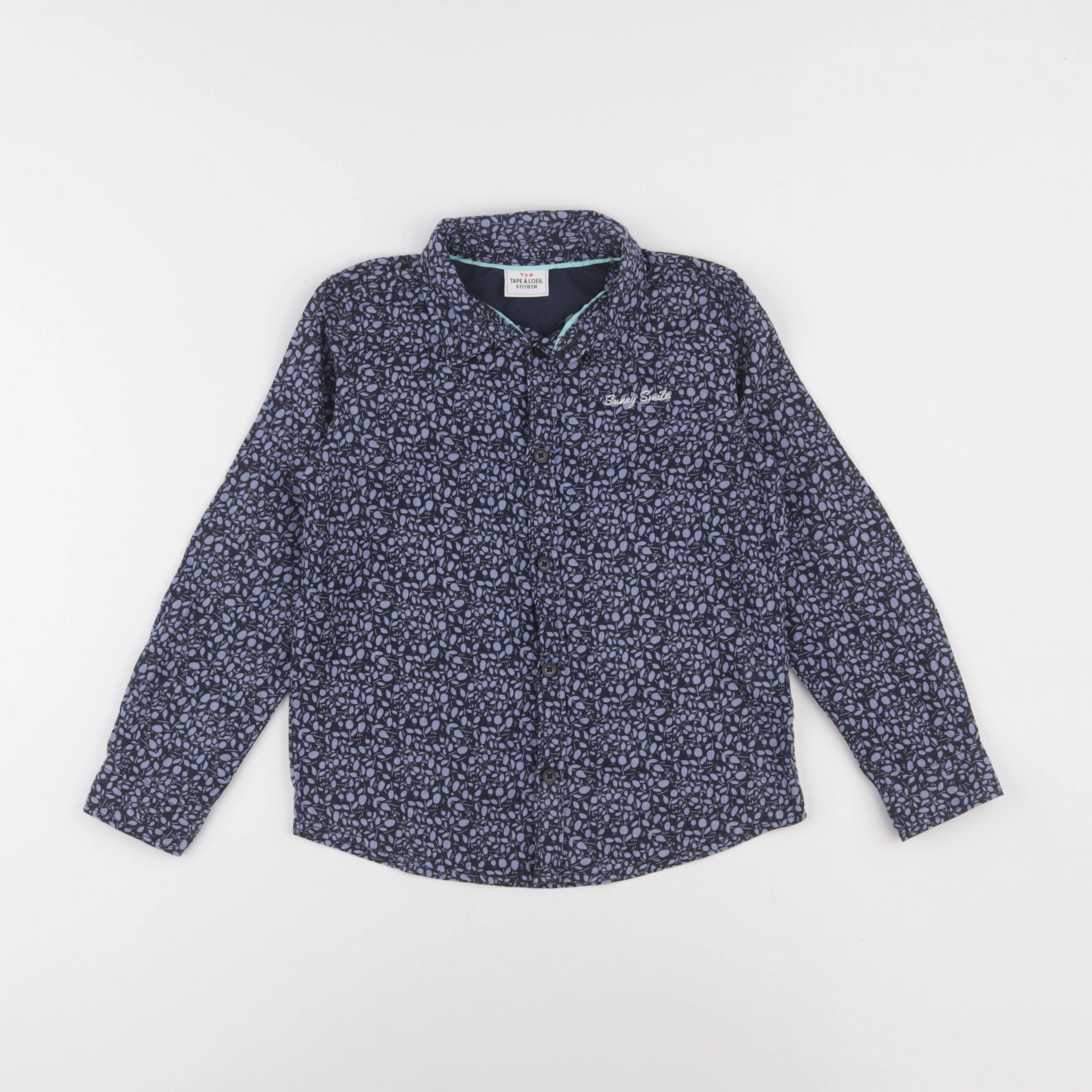 Tape à l'oeil - chemise bleu - 5 ans