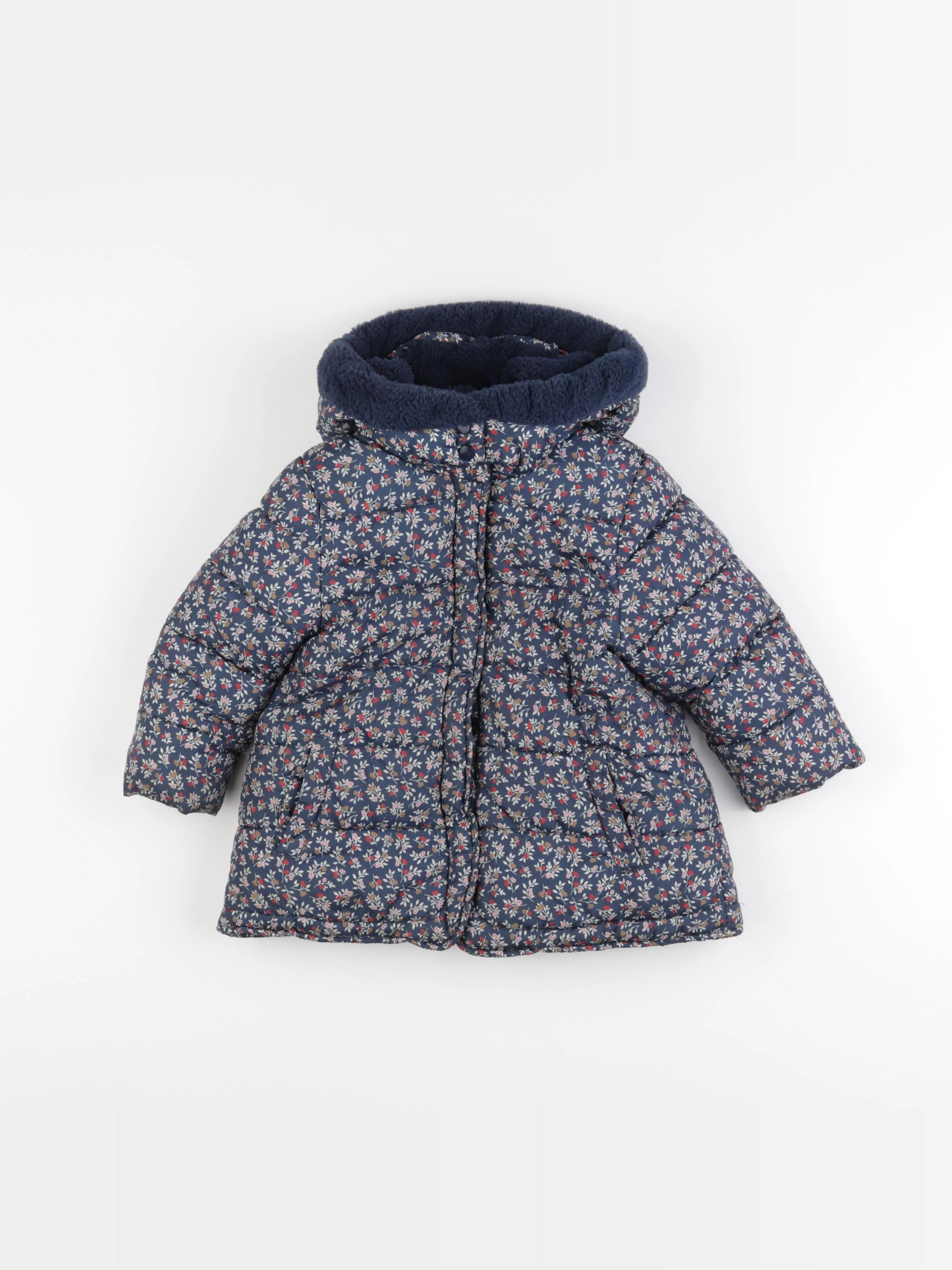 Boutchou - doudoune bleu - 24 mois