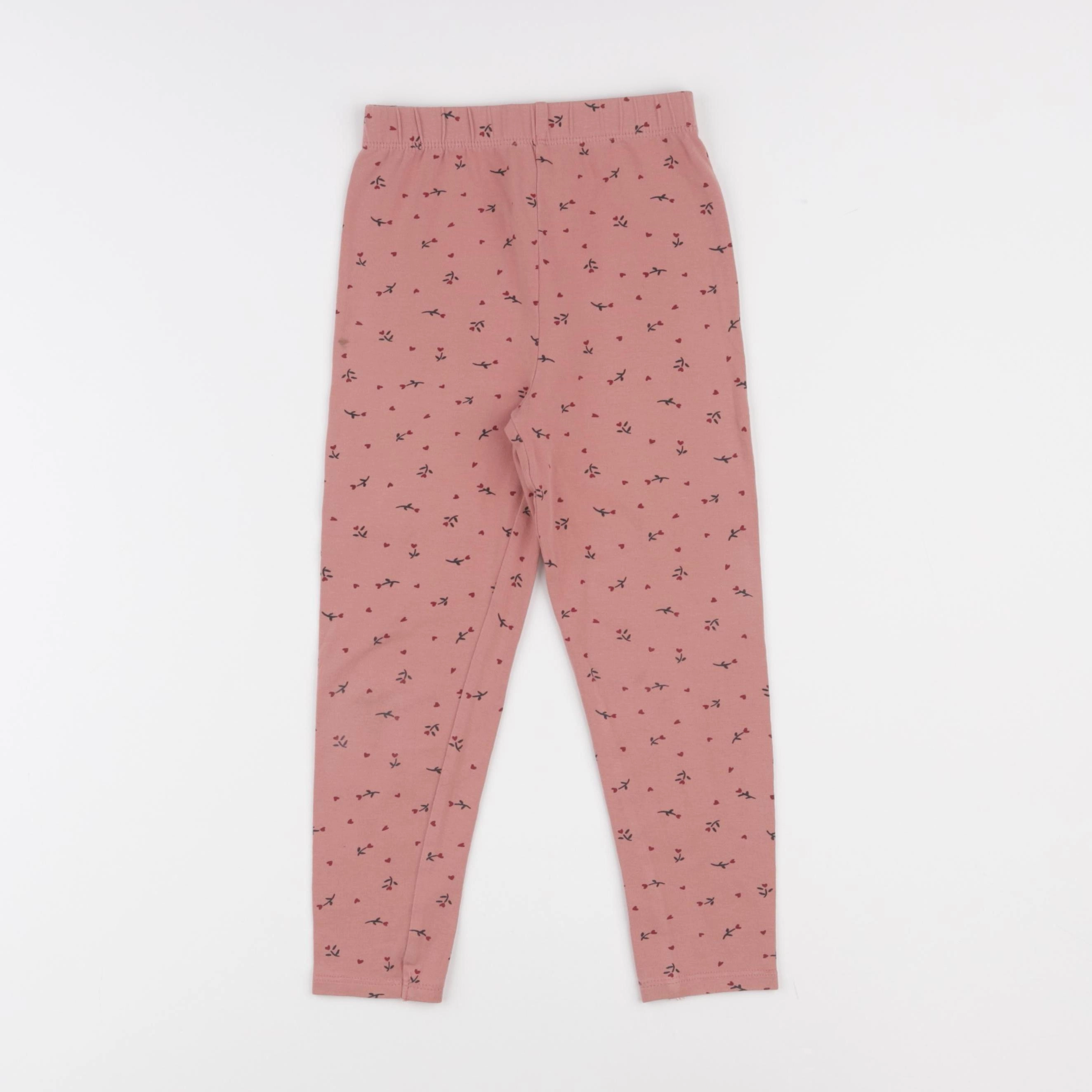 Vertbaudet - legging rose - 5 ans
