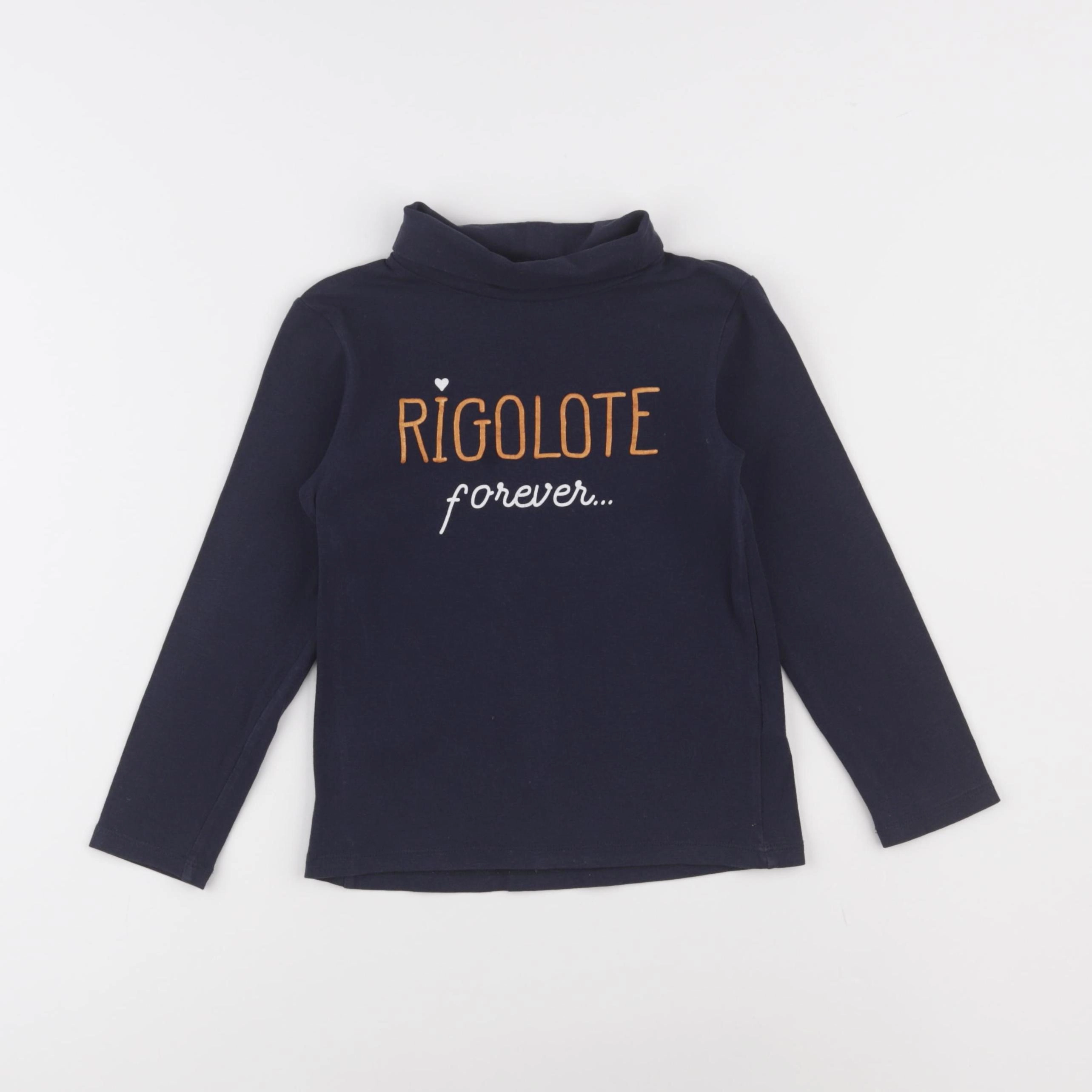 Vertbaudet - sous-pull bleu - 5 ans