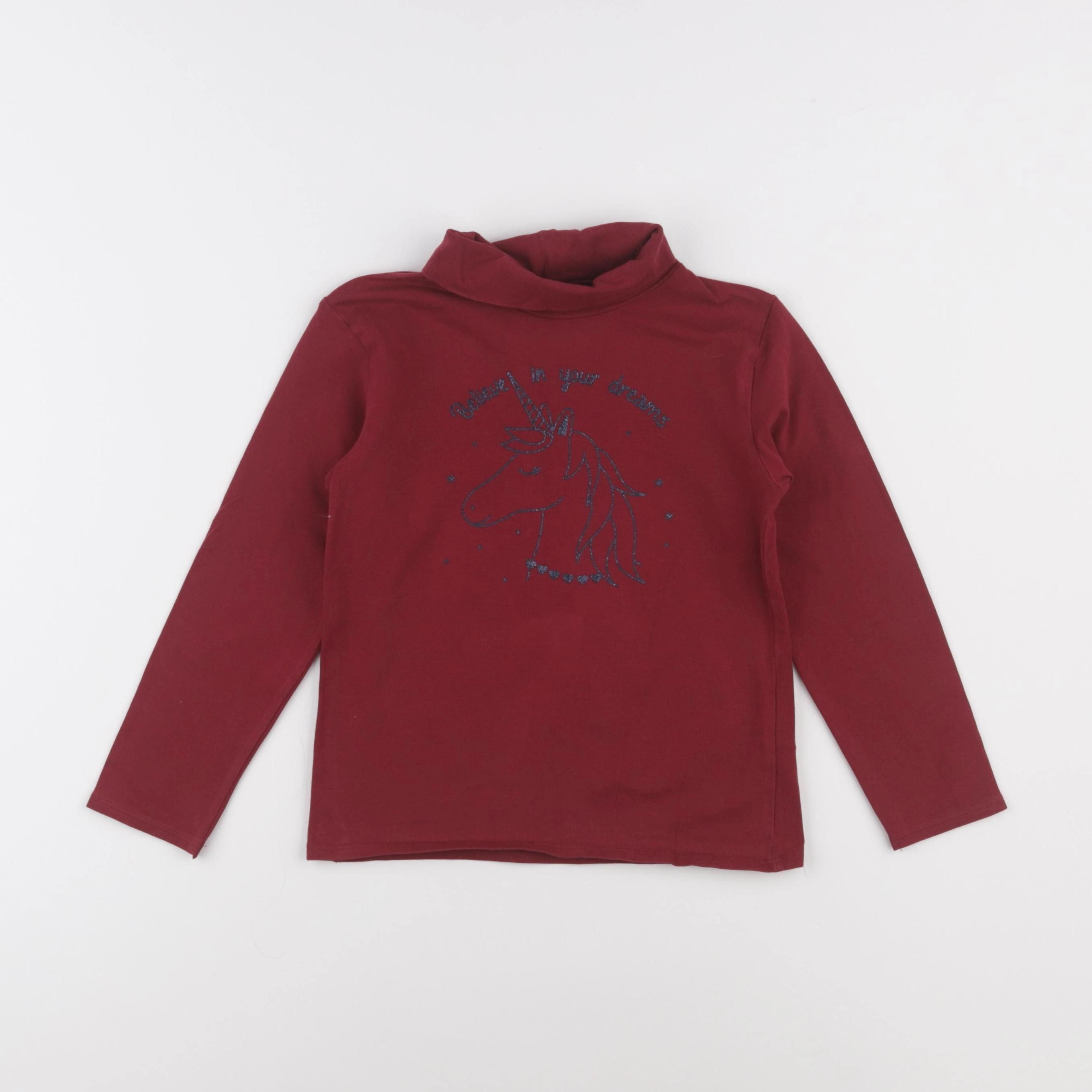 Vertbaudet - sous-pull rouge - 5 ans