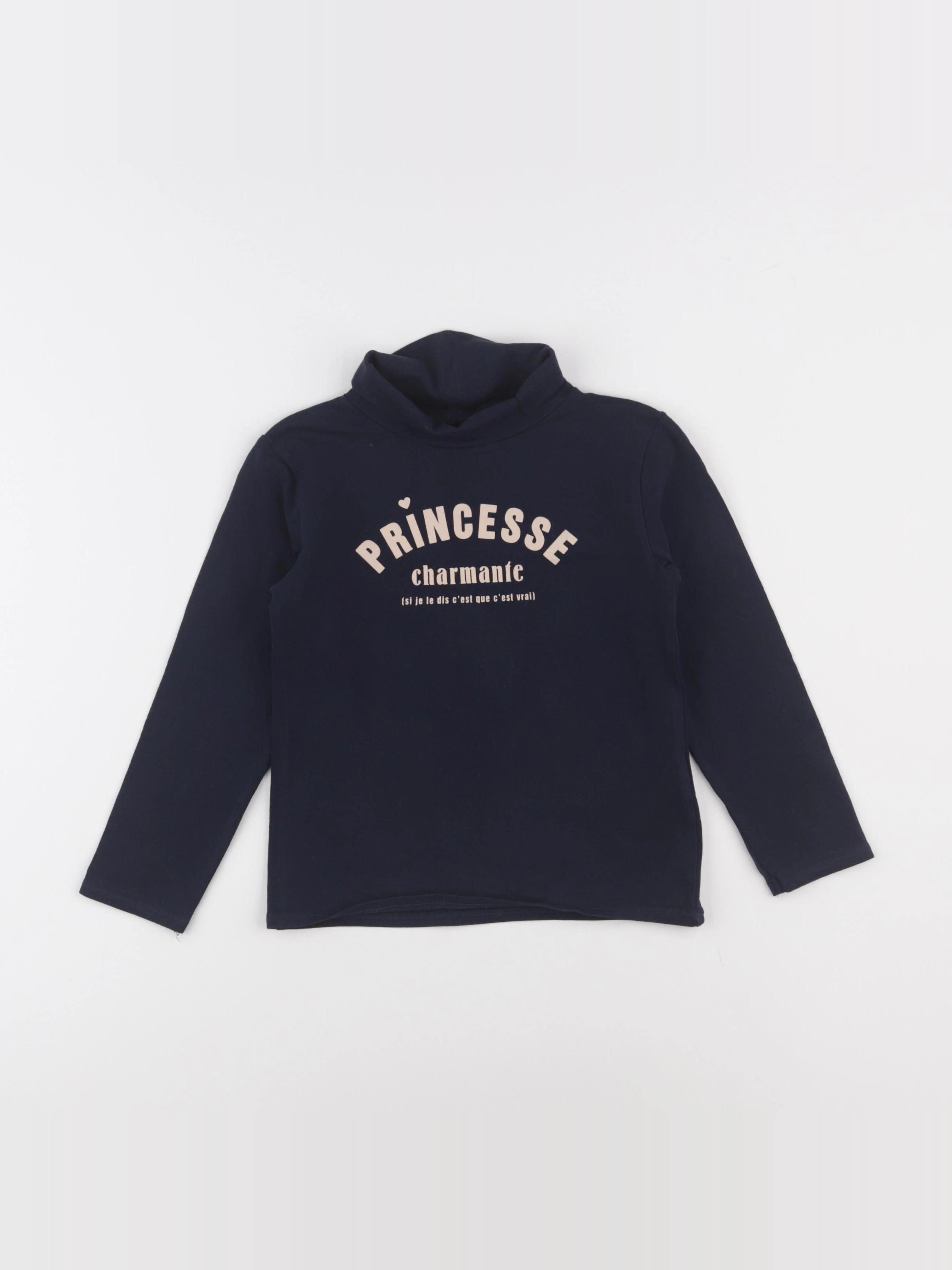 Vertbaudet - sous-pull bleu - 5 ans