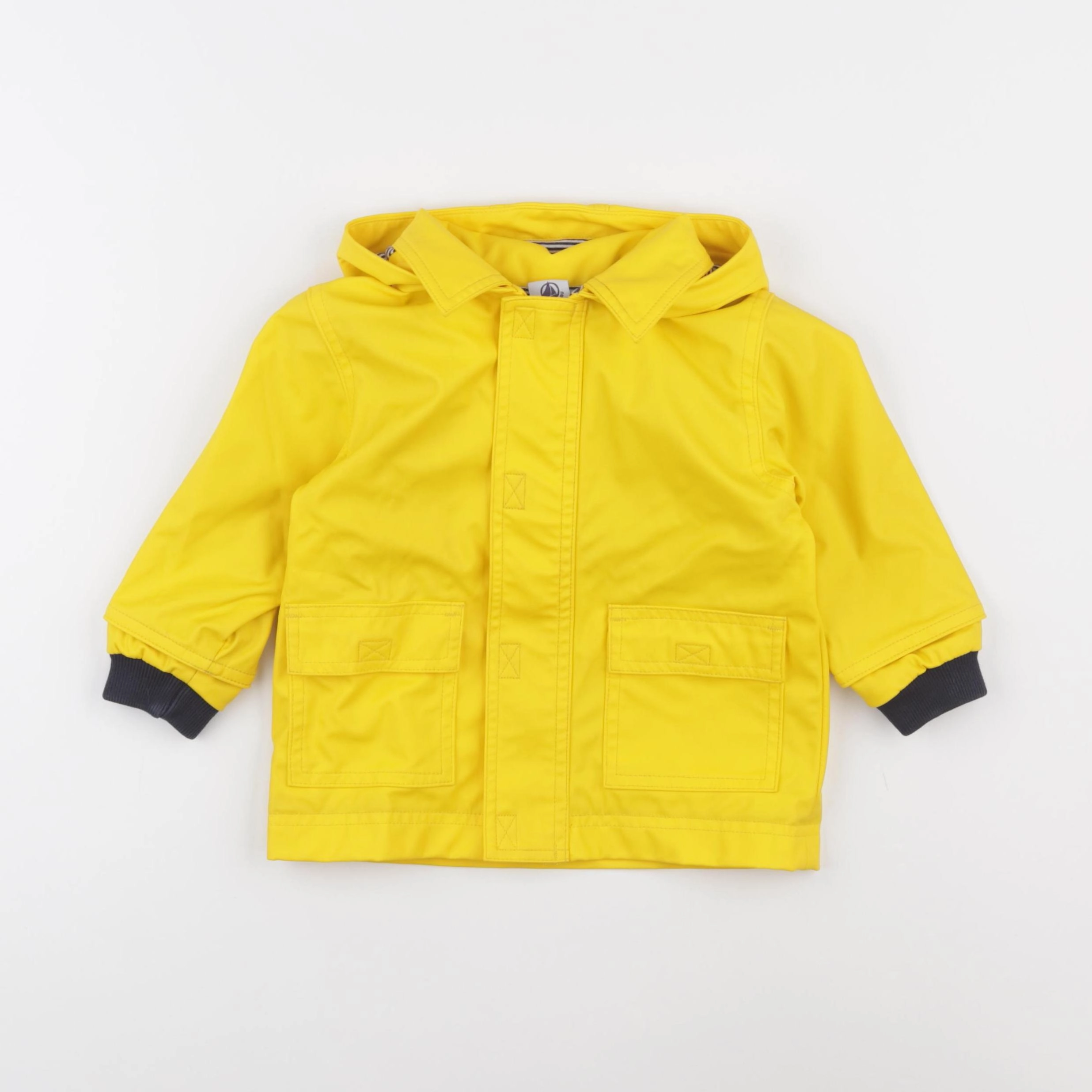Petit Bateau - imperméable jaune - 12 mois