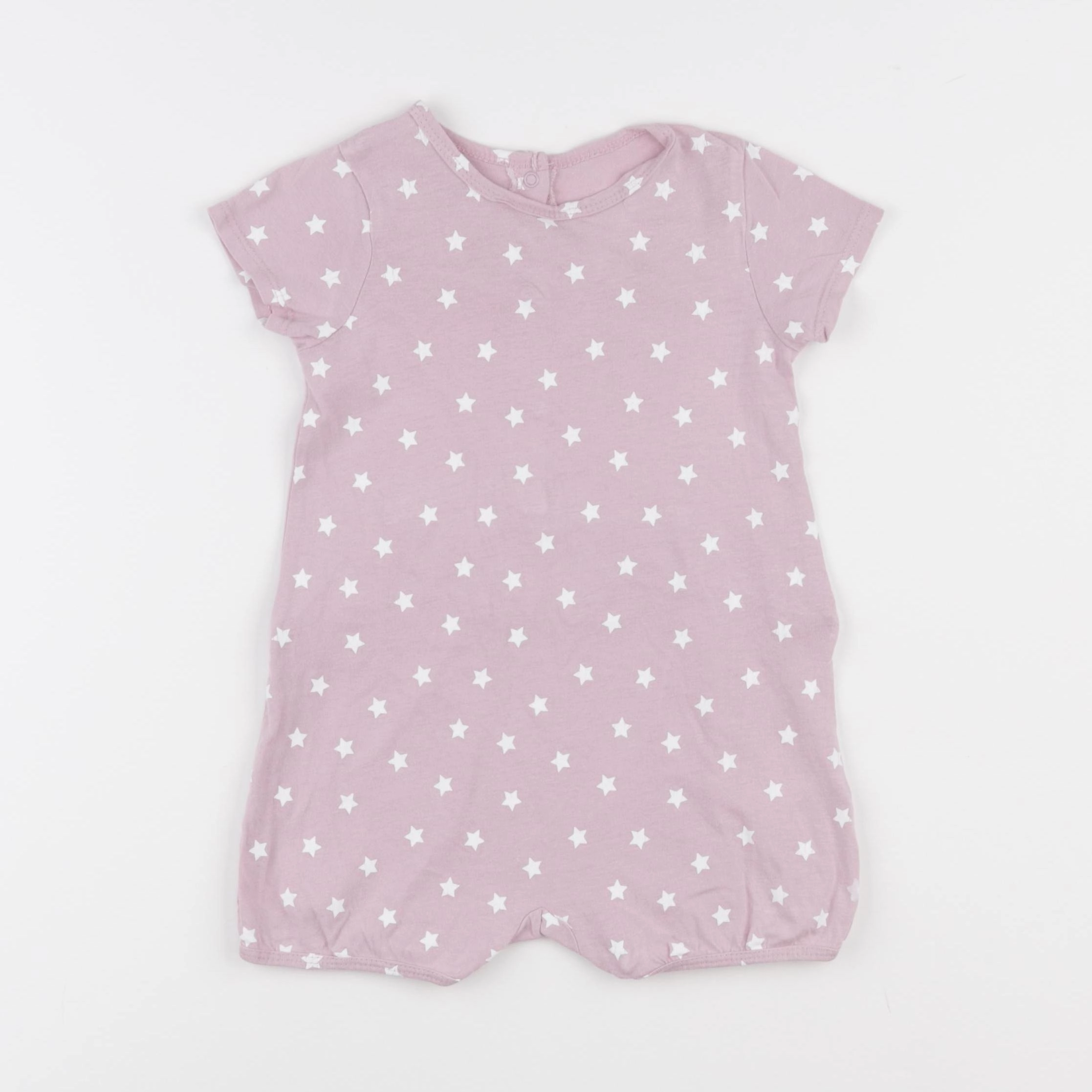 Vertbaudet - pyjama coton rose - 12 mois